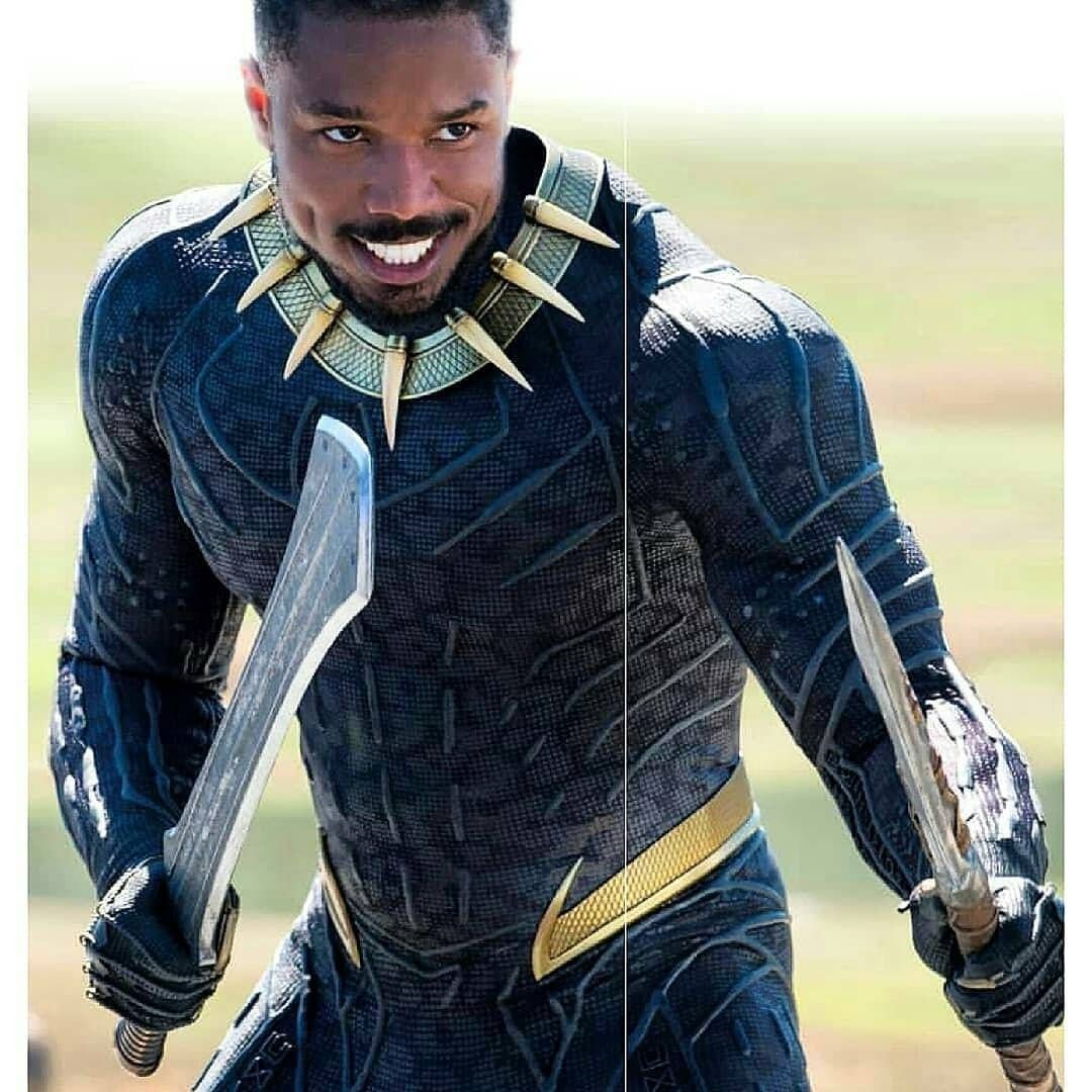 Black Panther: Erik Killmonger (N'Jadaka) That menacing grin is