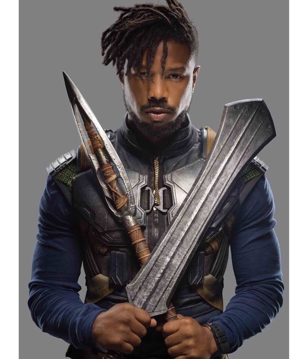 N'Jadaka. • I've never seen this pic before and Killmonger's going