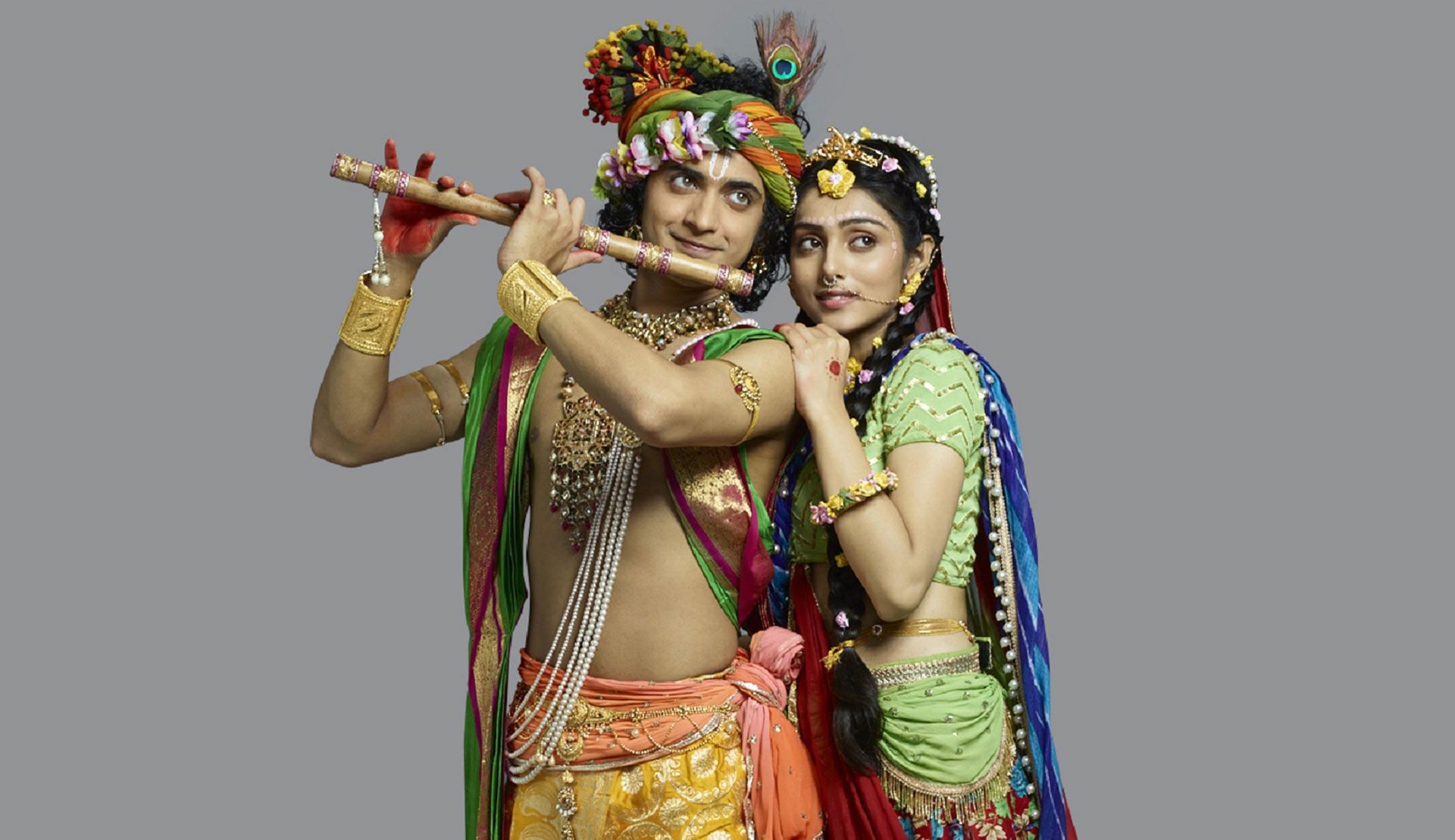 Radha Krishna Serial Full Screen Hd Wallpaper - All About Logan