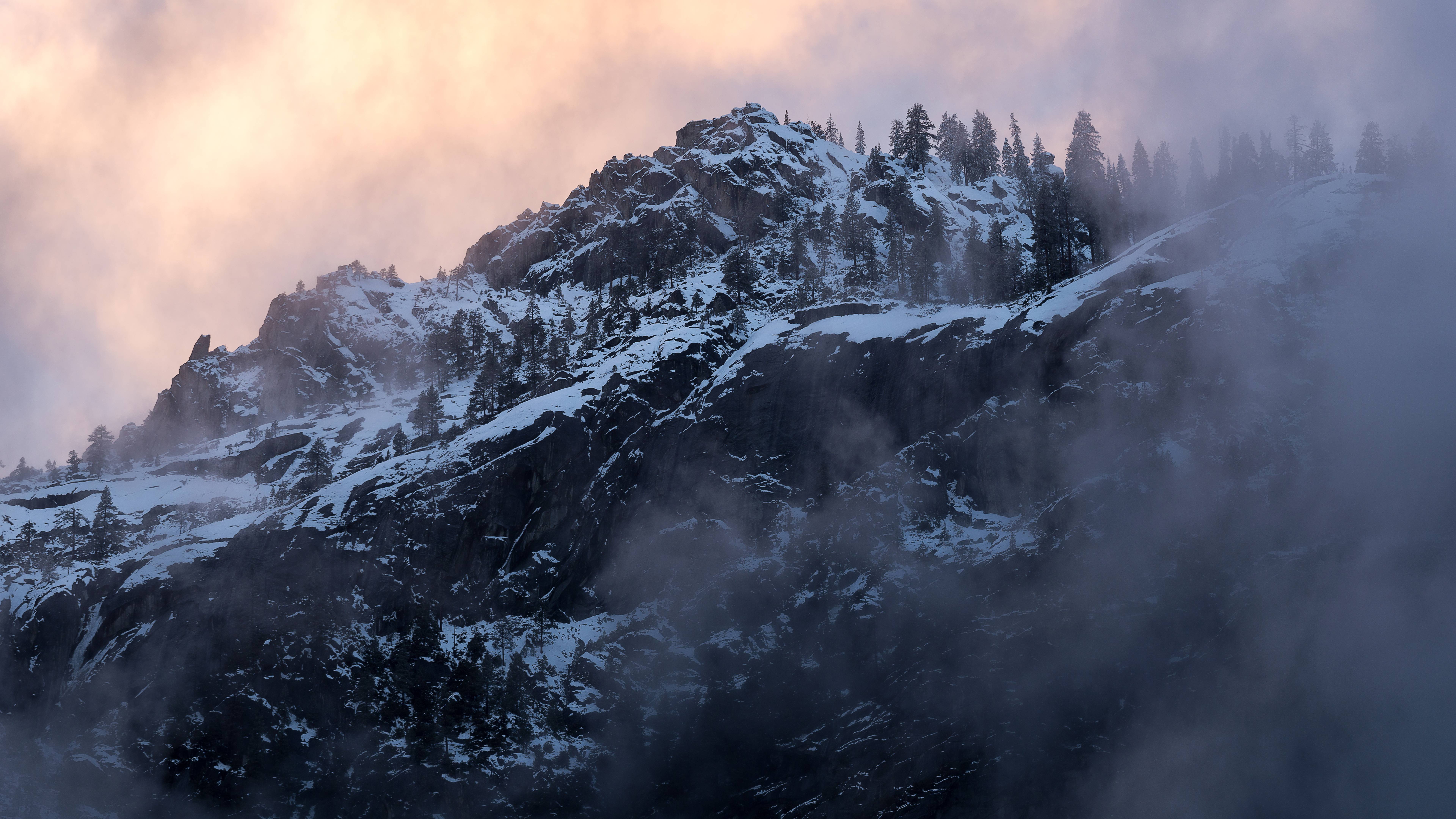 The Cliffs Of Yosemite 8k Wallpaper Desktop, Download