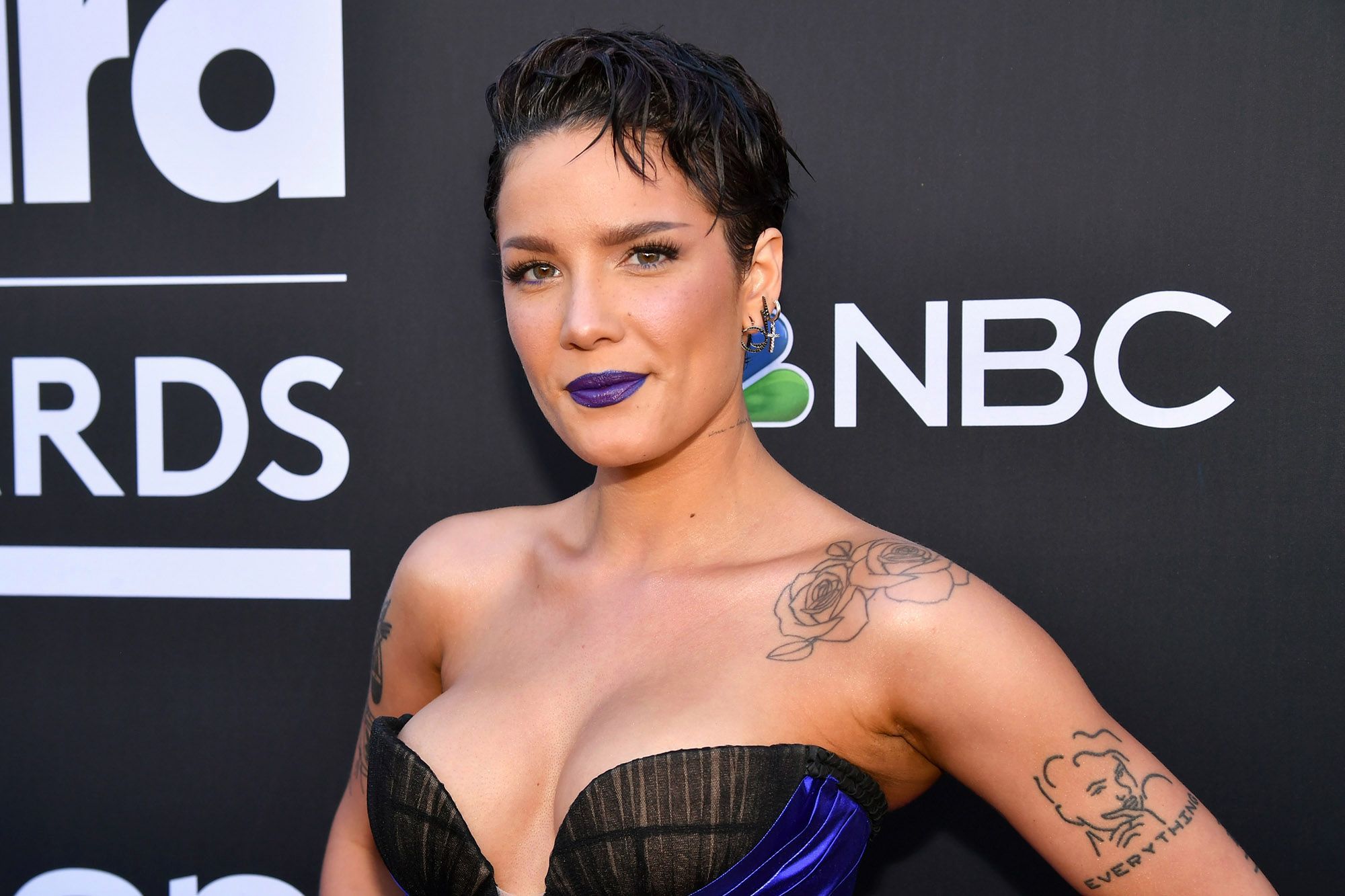 Halsey shows off armpit hair on Rolling Stone cover