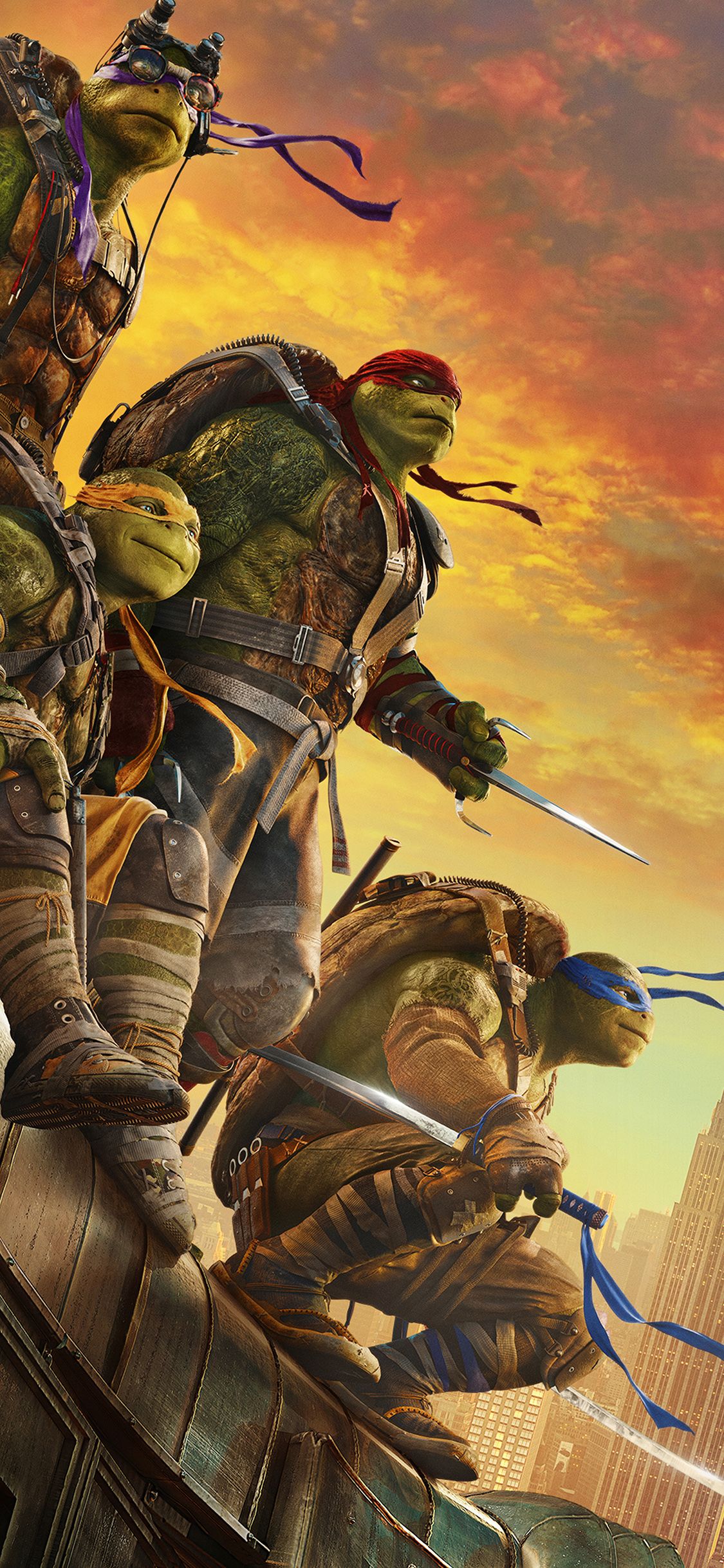 Ninja Turtle Poster Film Anime Art Wallpaper