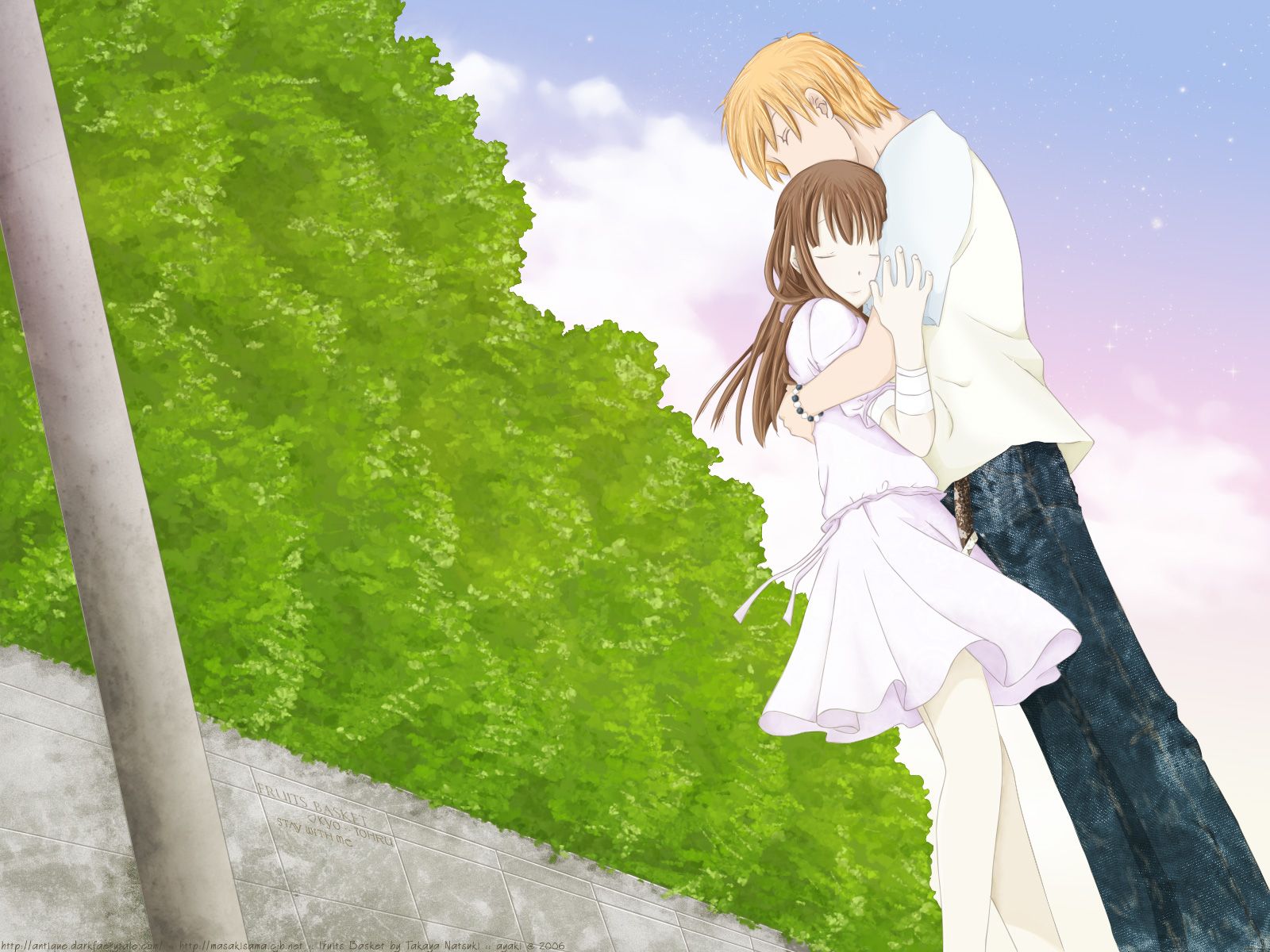 Fruits Basket Wallpaper: stay with me