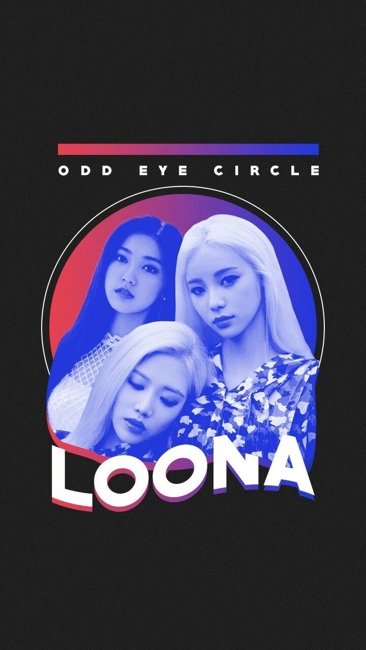 LOONA EYE CIRCLE. Odd eyes, Eye circles, Kpop wallpaper