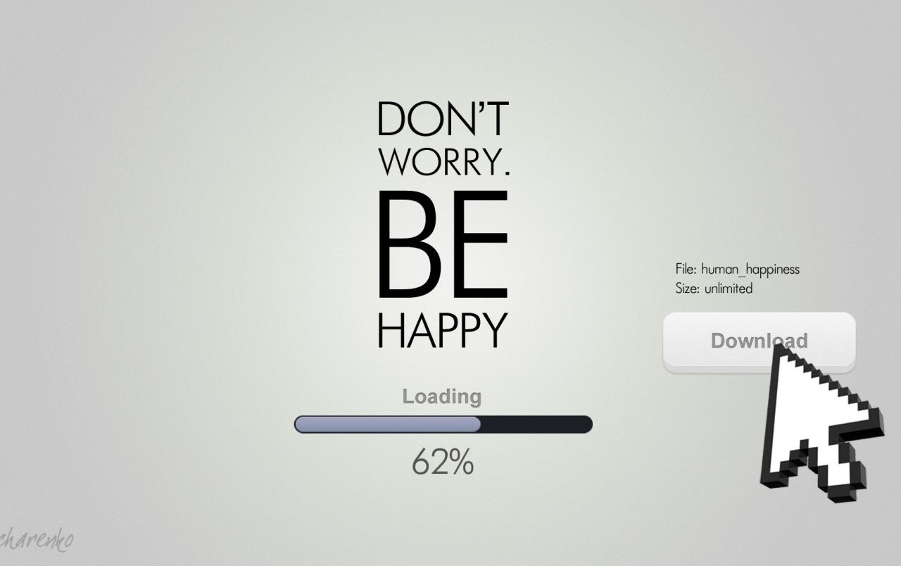 Don't worry be happy wallpaper. Don't worry be happy