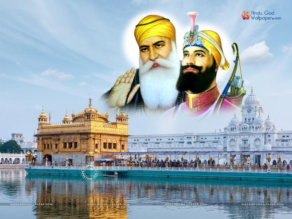 Guru Nanak Dev Ji And Guru Gobind Singh Ji Wallpaper