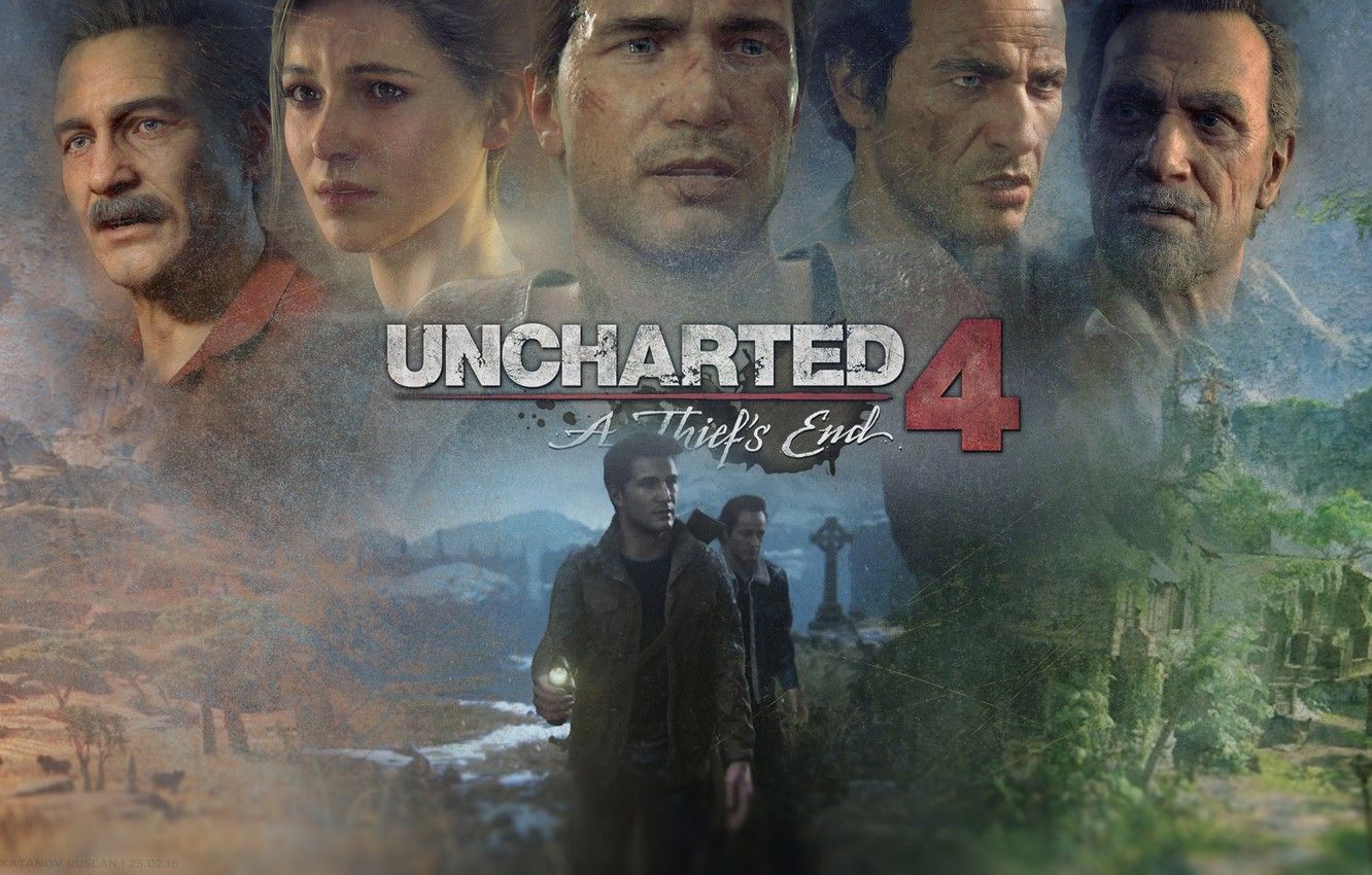 Wallpaper game, sony, playstation, uncharted, console, ps Nathan