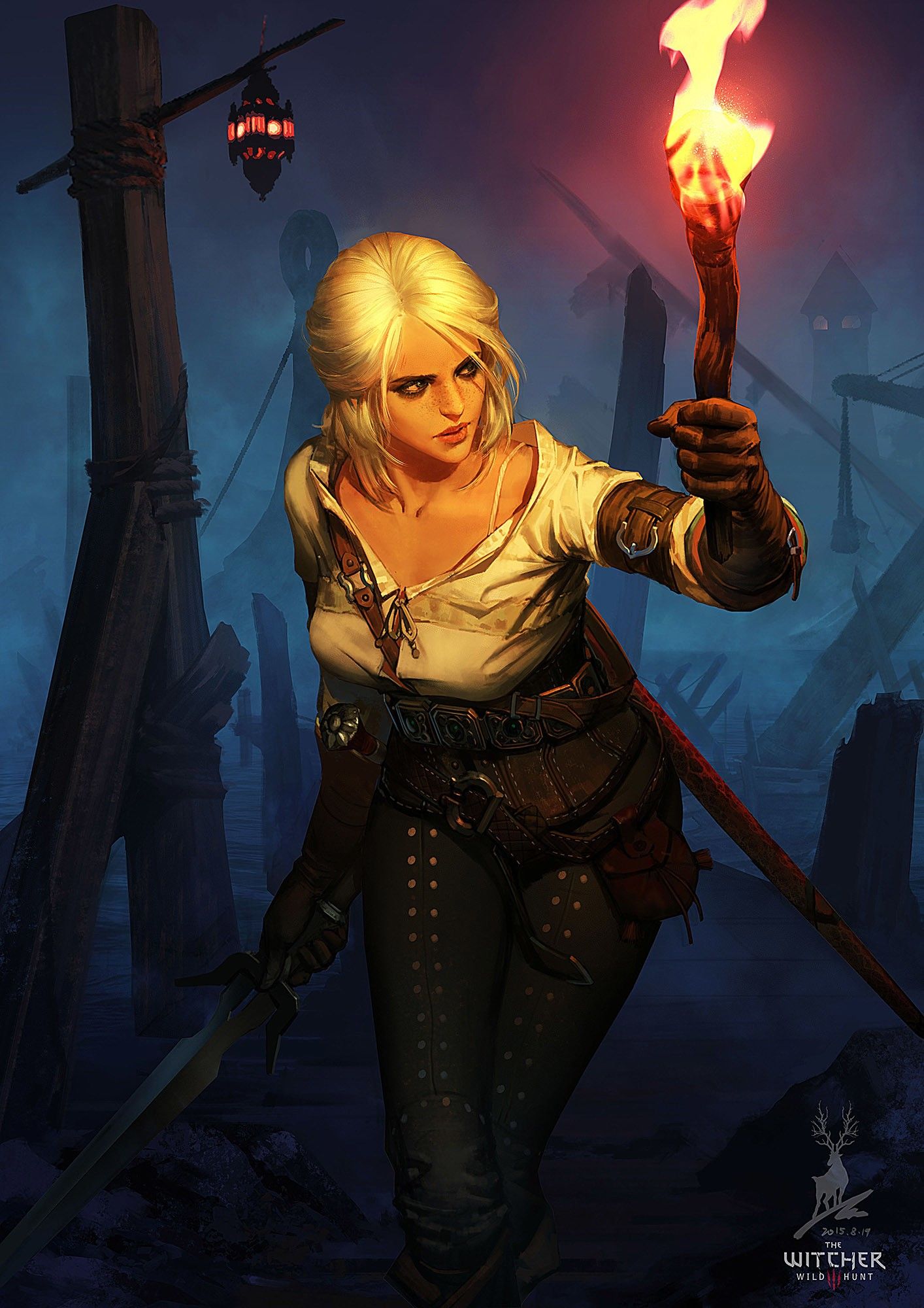 fantasy Art, The Witcher, Ciri Wallpaper HD / Desktop and Mobile