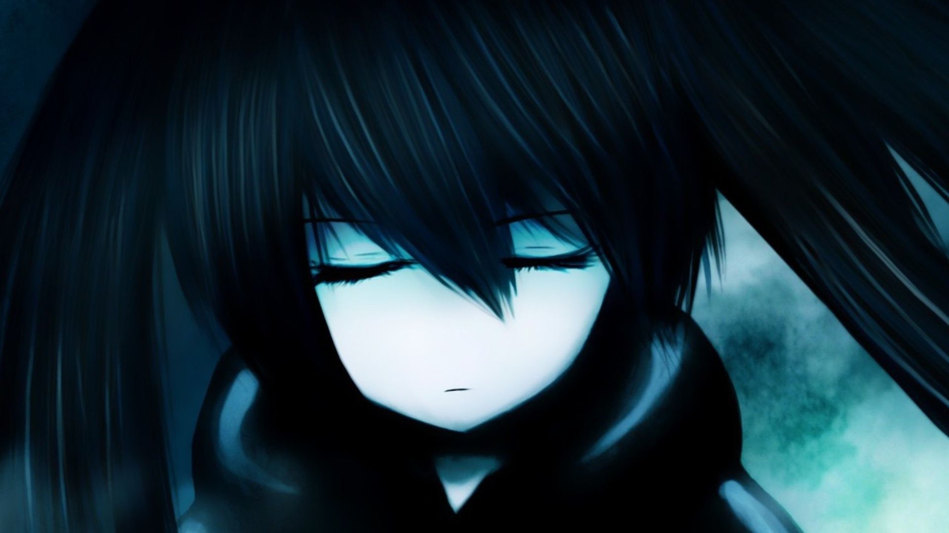 Darkness, Anime, Black, Girl, Snapshot Wallpaper In Gif