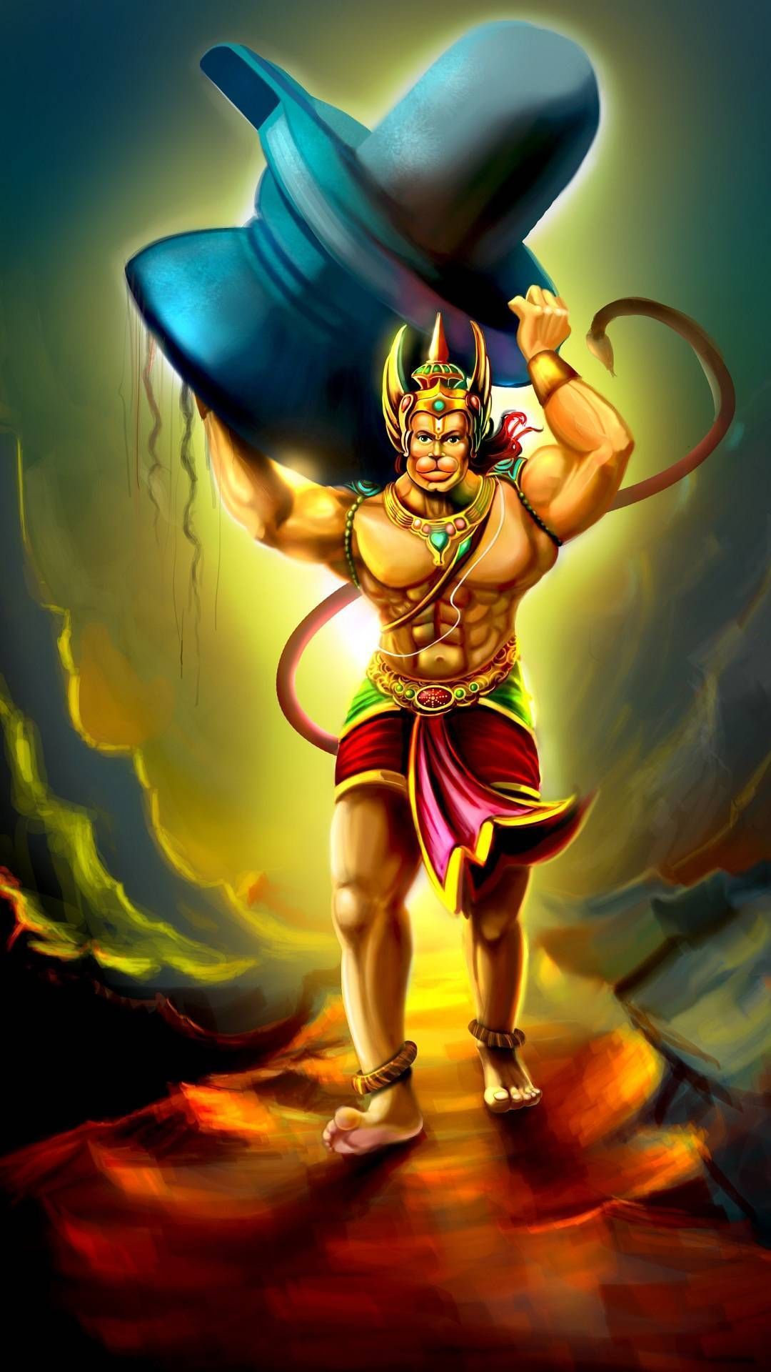 lord hanuman animated wallpapers hd