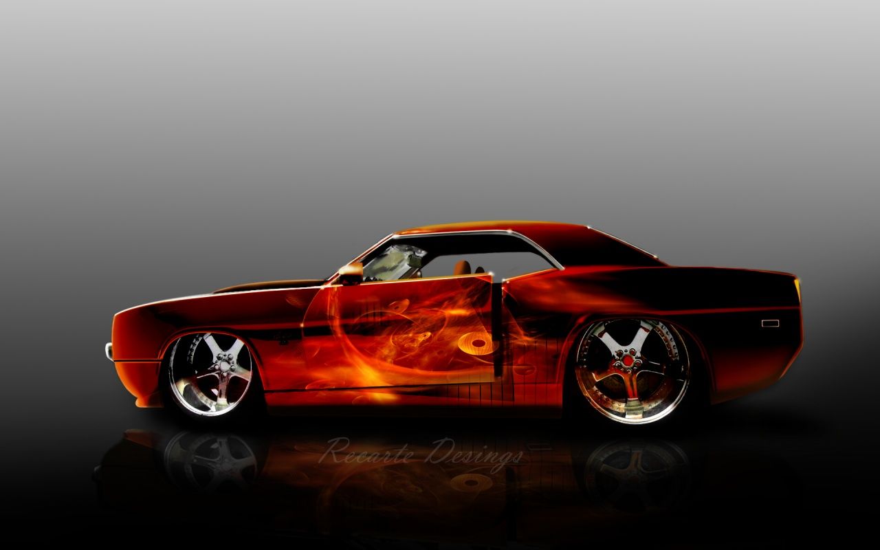 Custom Cars Background for Desktop