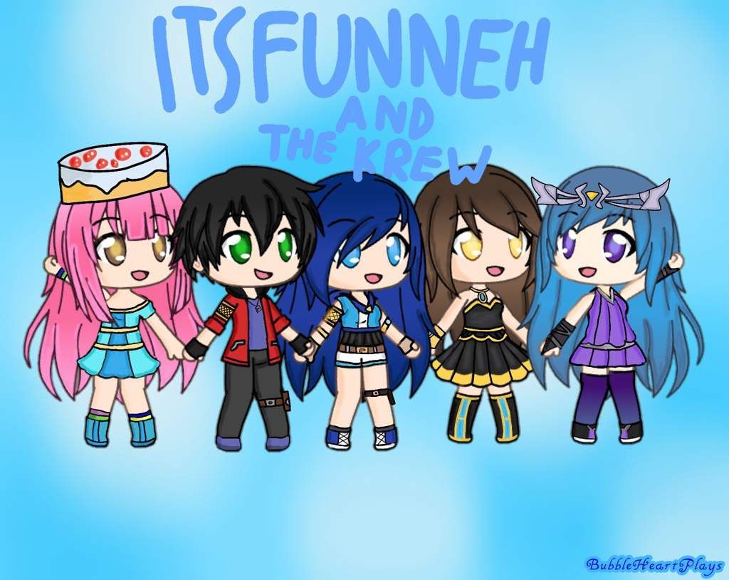 ItsFunneh And The Krew. Cute art, Fan art drawing, Cute youtubers