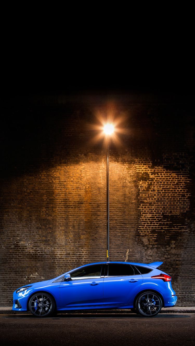 Universal Phone Wallpaper/ Background Nitrous Blue Focus RS