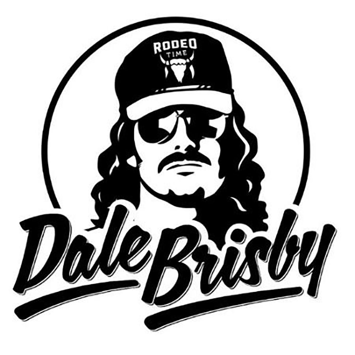 Dale Brisby Decal x 4. Dale brisby, Rodeo time, Truck stickers