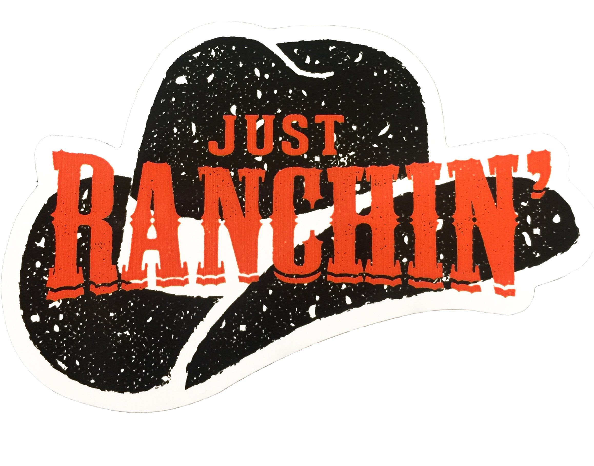 Just Ranchin' Decal