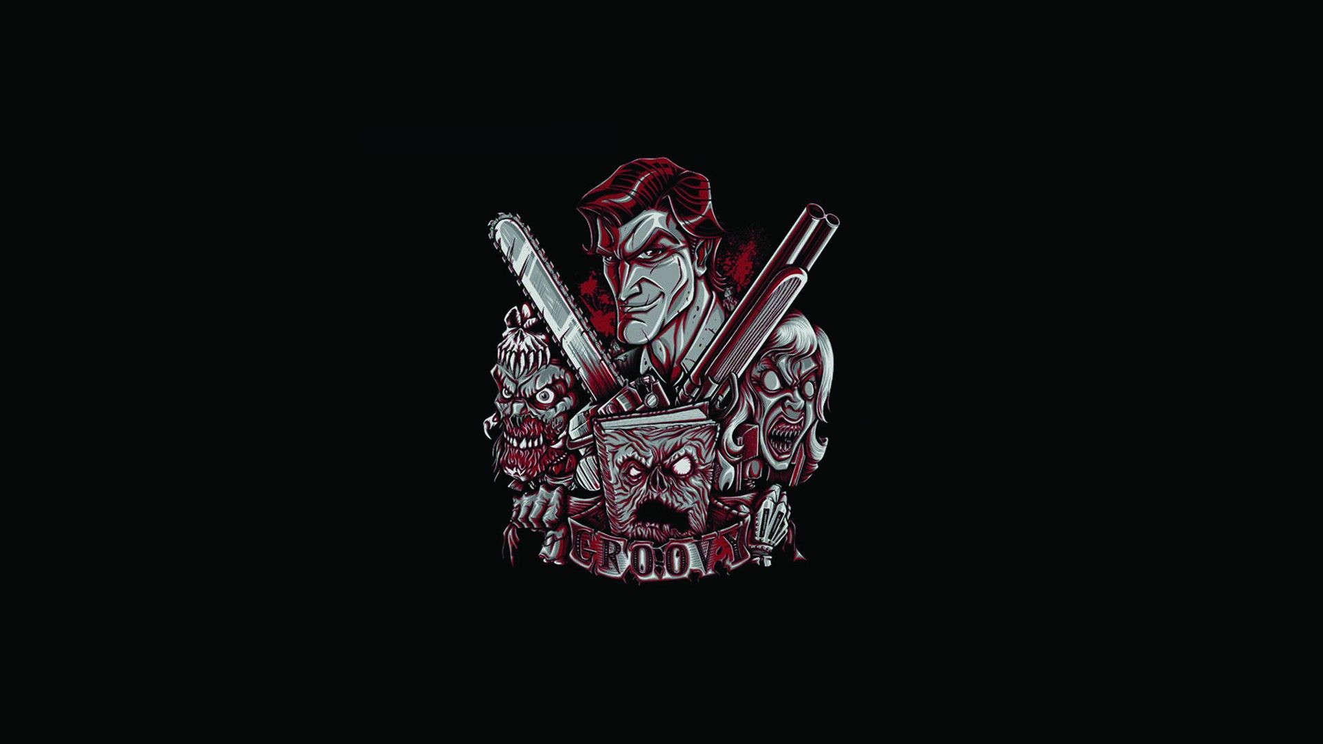 Free download Evil Dead Black Army of Darkness dark zombie