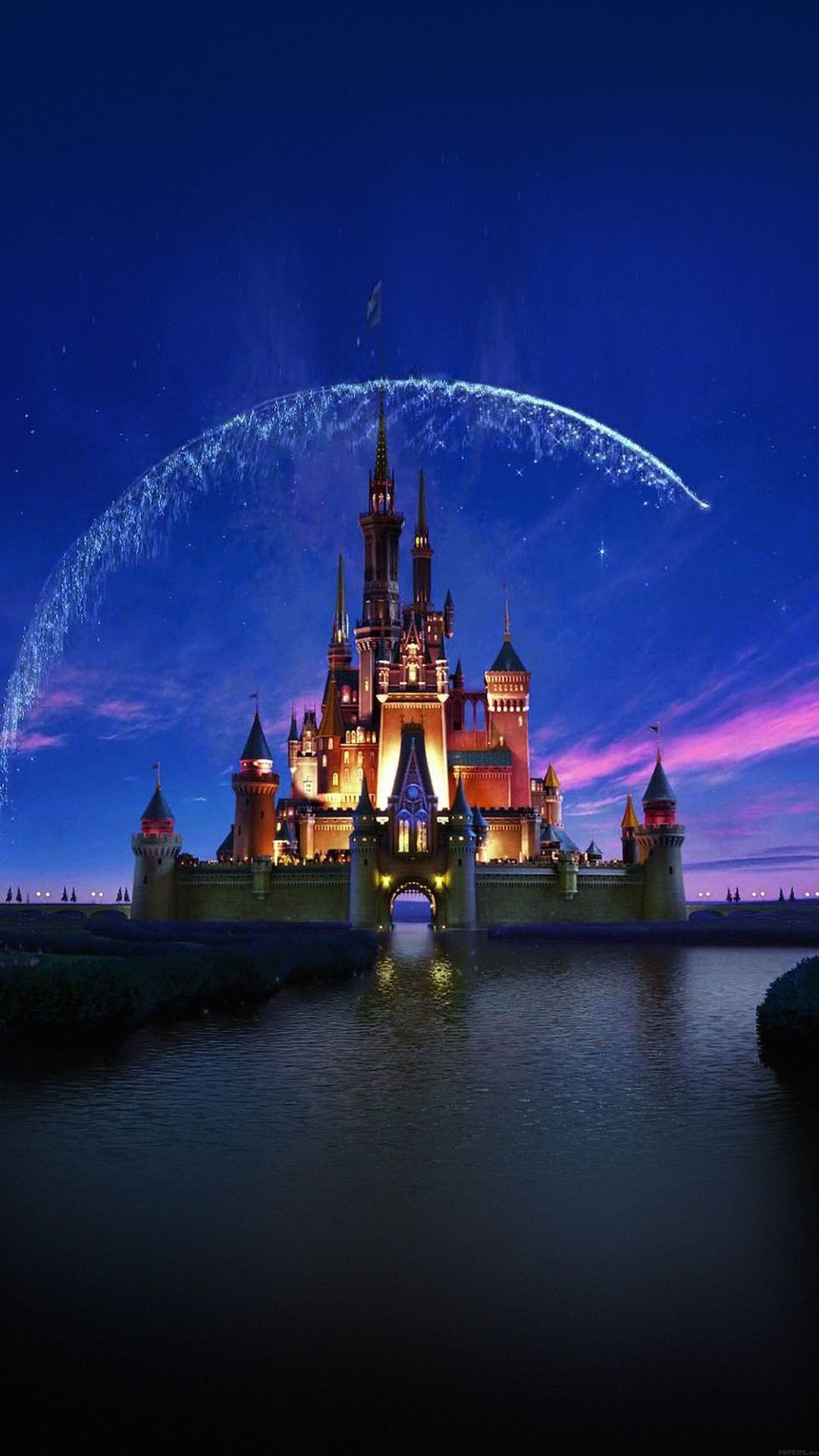 Disney Castle iPhone Wallpaper