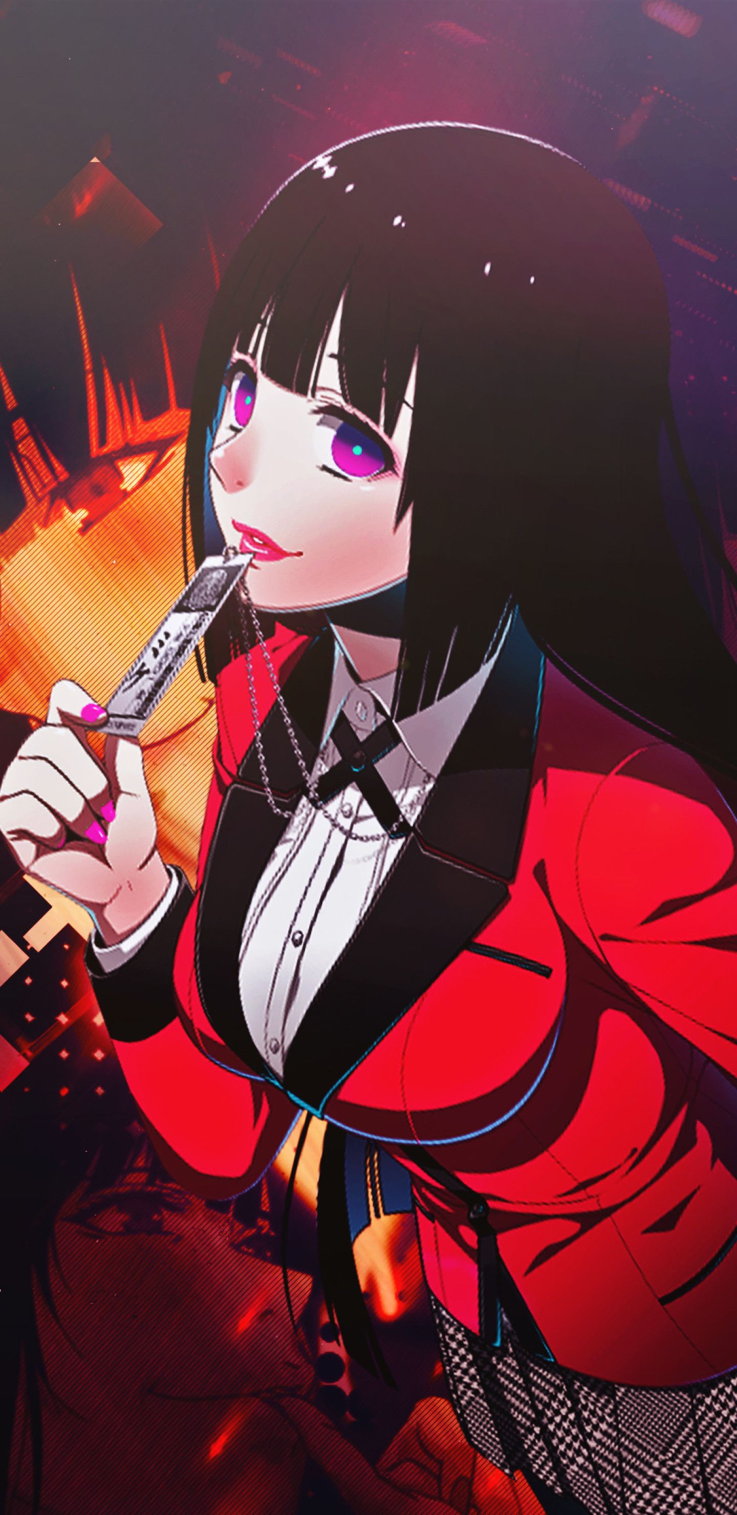 Jabami Yumeko Kakegurui Anime Girl 4k Samsung Galaxy