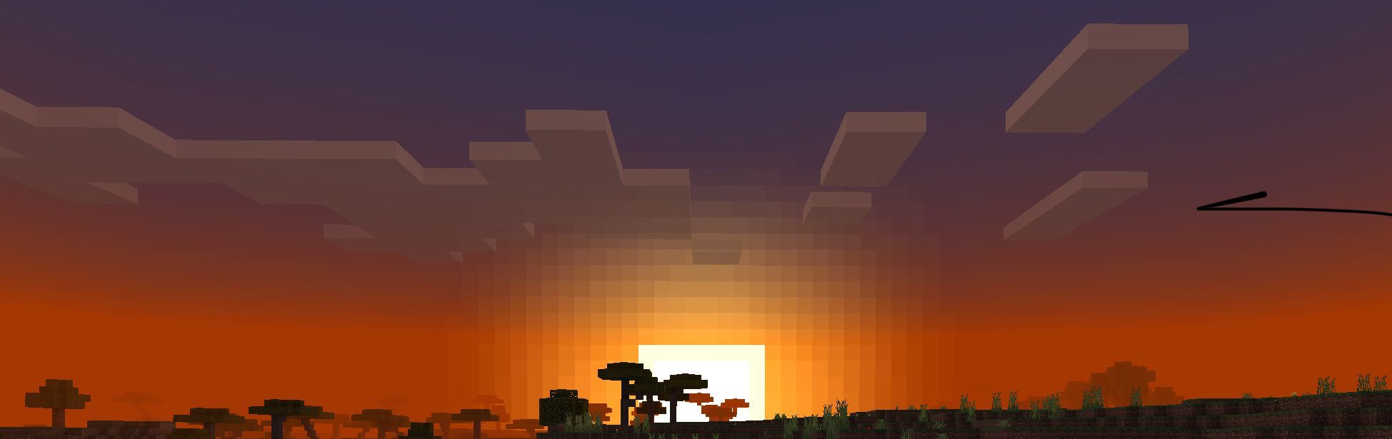 aesthetic picture from minecraft you can use it for wallpaper