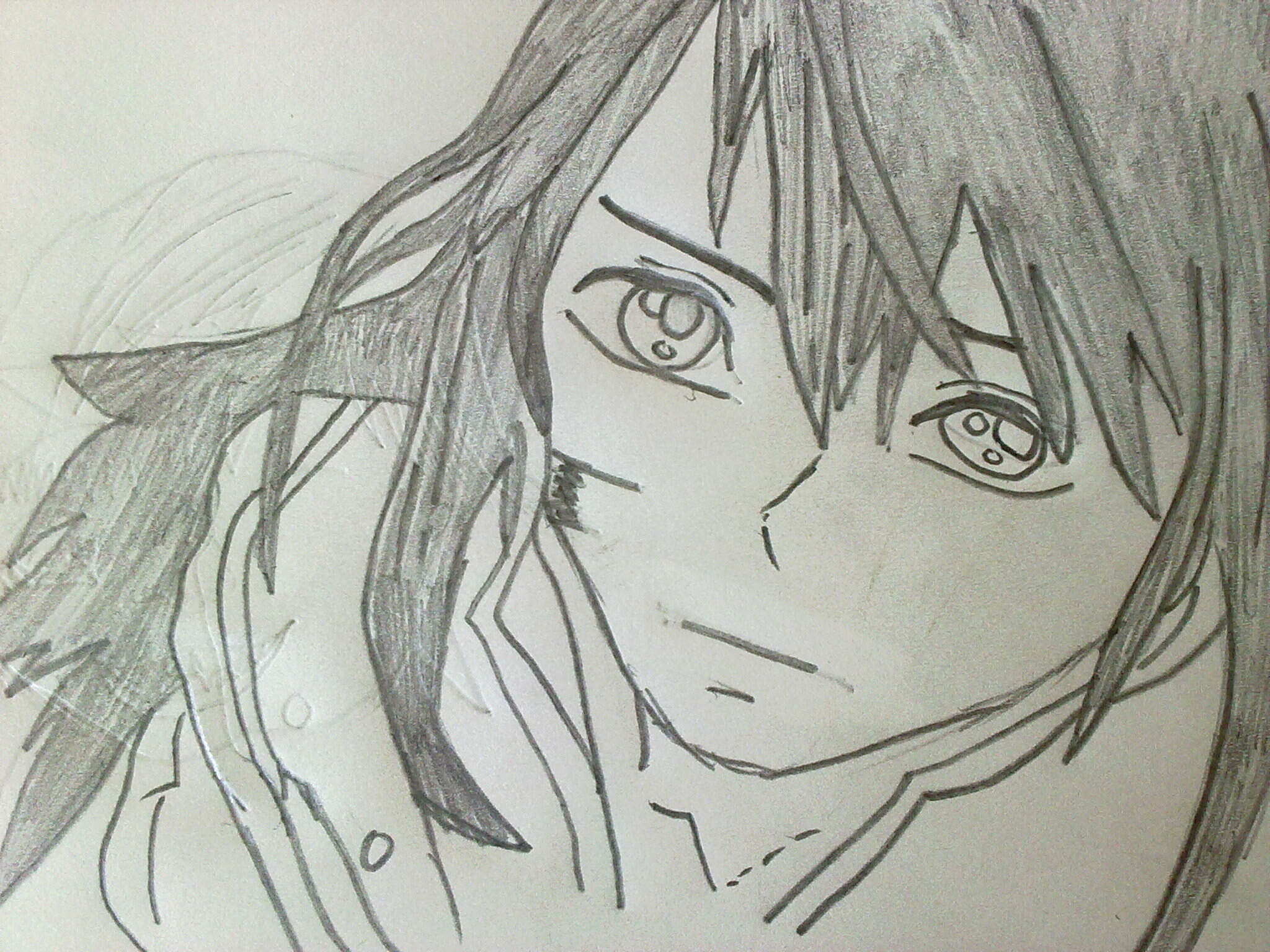 Anime Boy And Girl Drawings free image