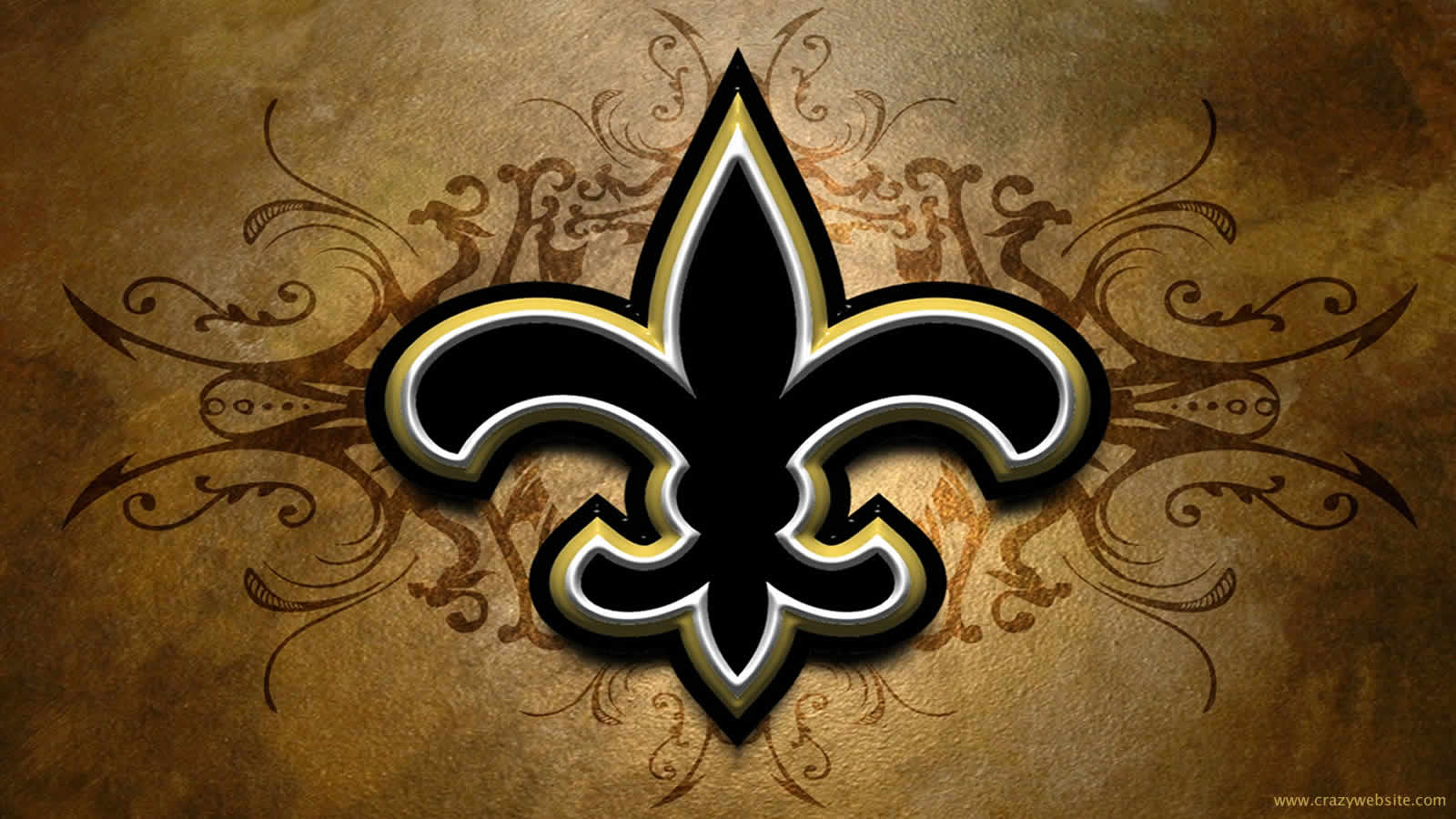 Free download New Orleans Saints NFL football team logo wallpaper