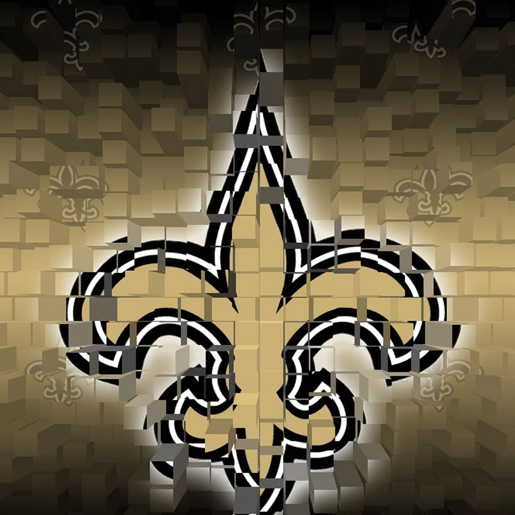 New Orleans Saints Team Logo iPad Wallpaper