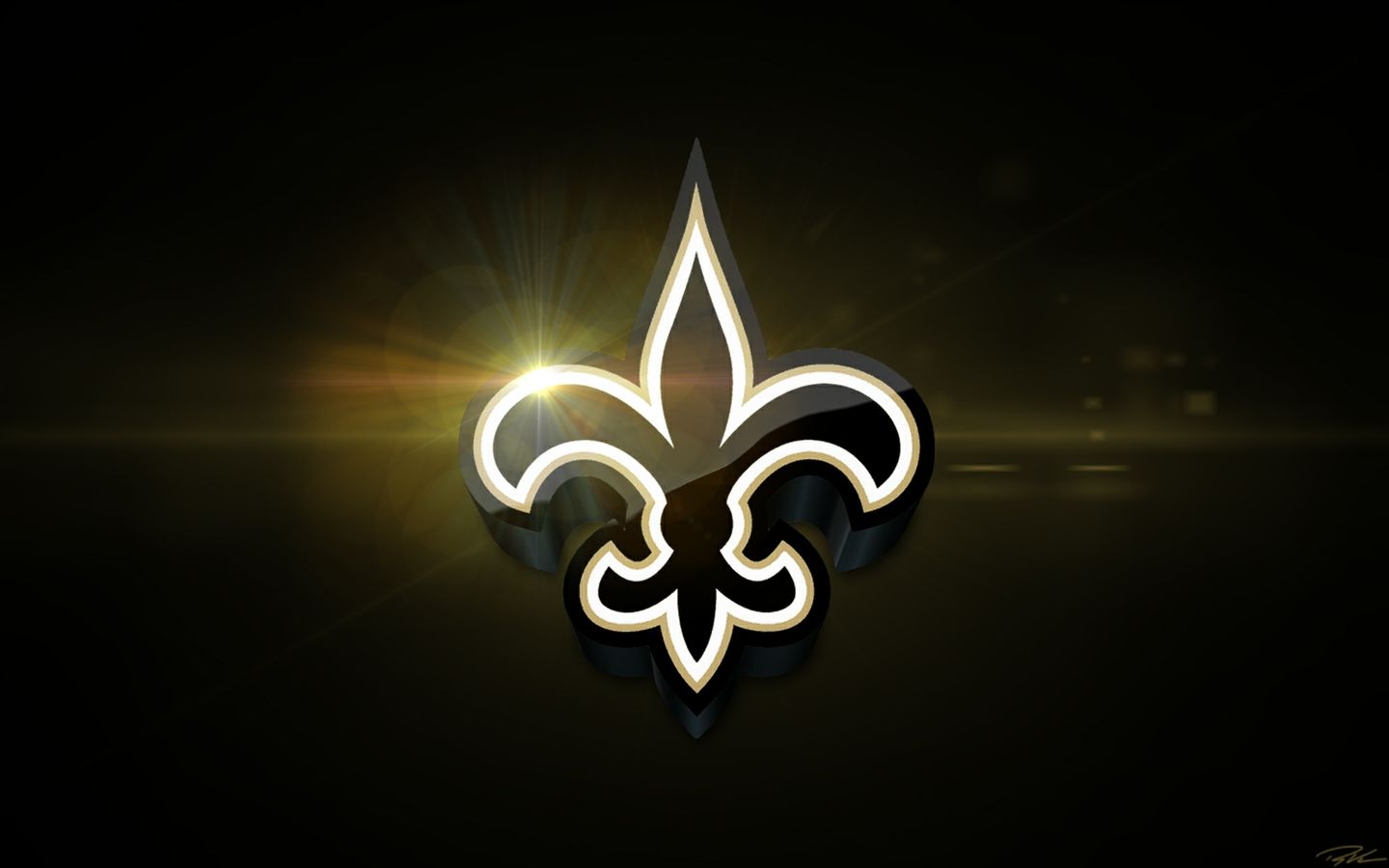 New Orleans Saints Wallpaper Logo