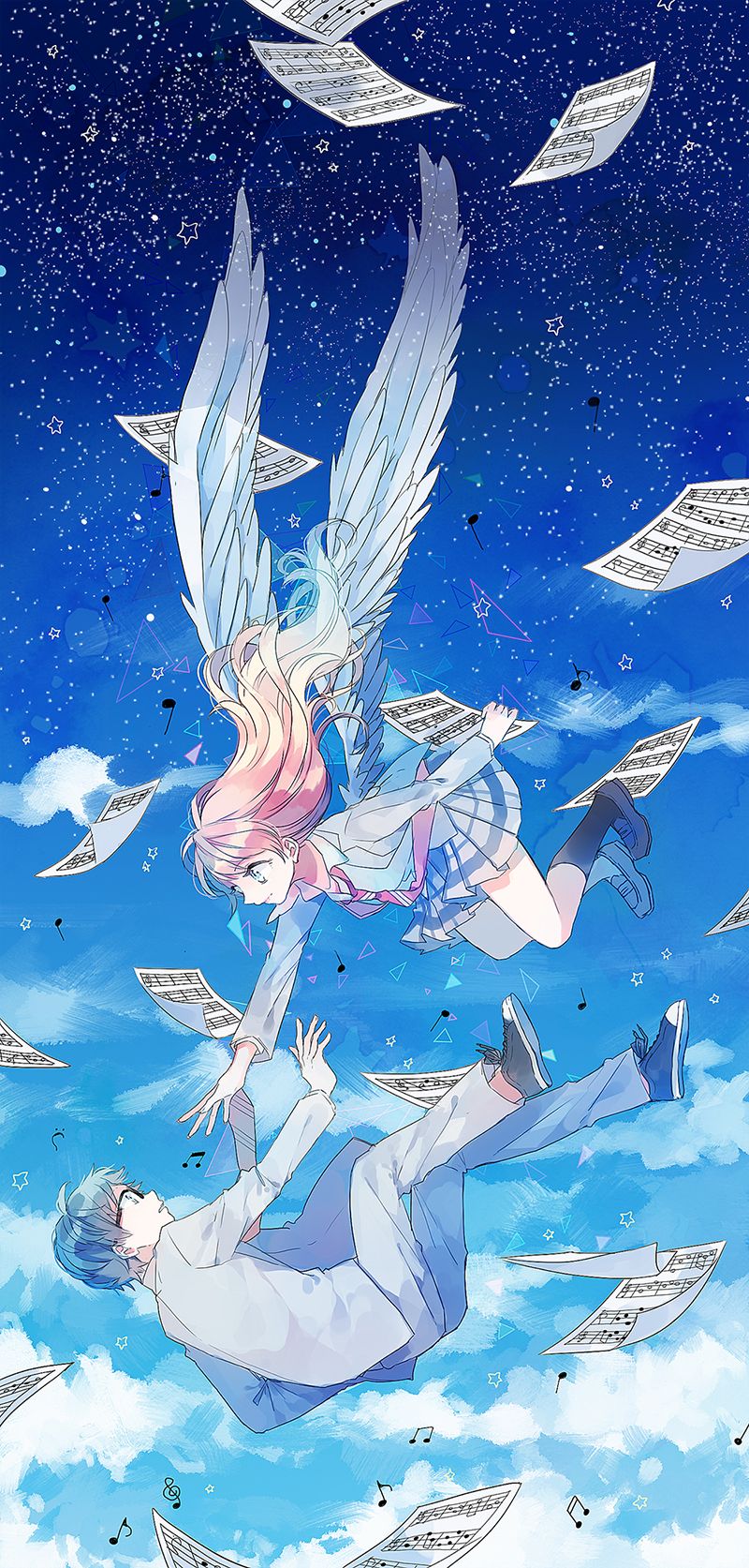 Your Lie In April Phone Wallpapers - Wallpaper Cave