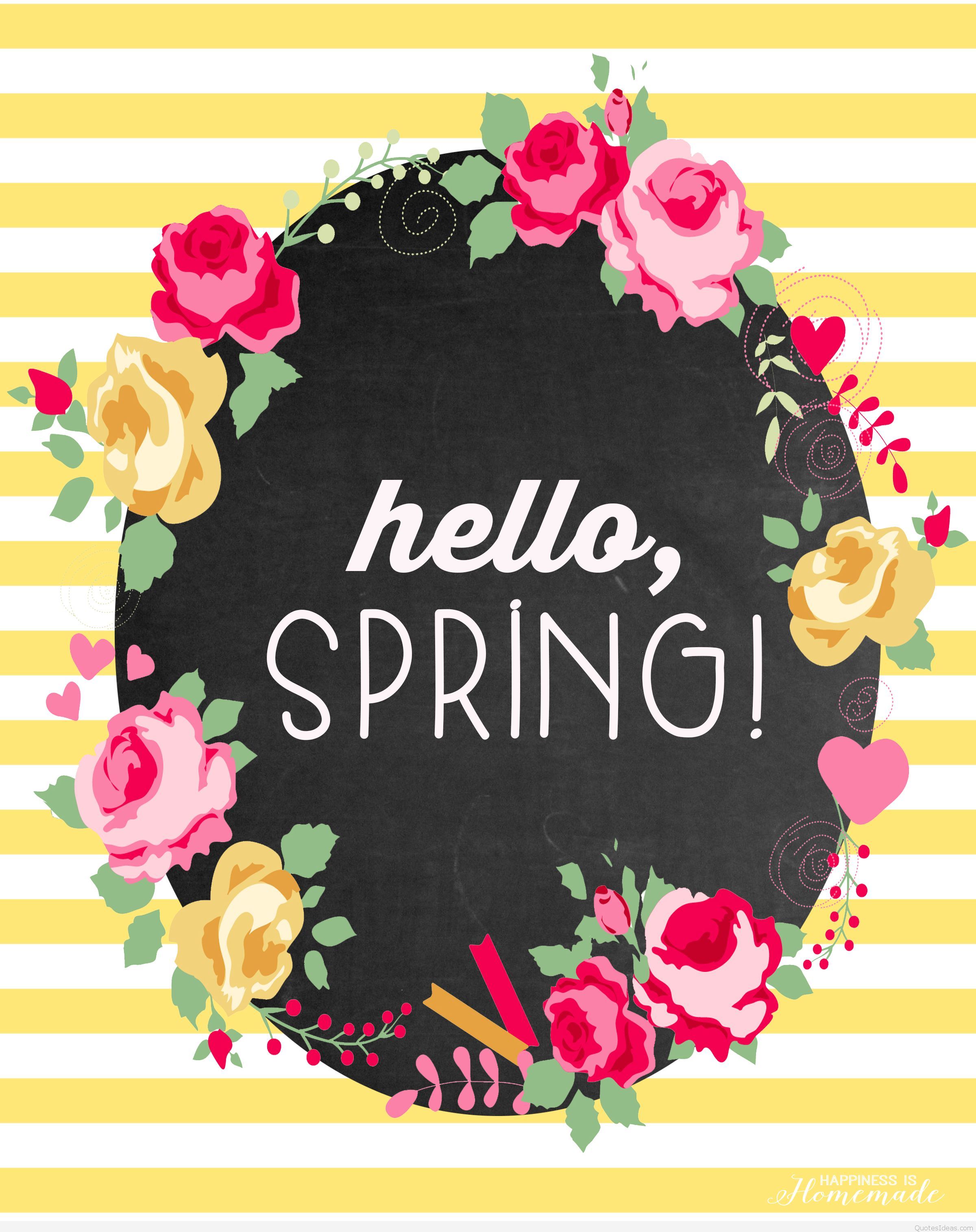 Hello Spring picture, photo and wallpaper 2016