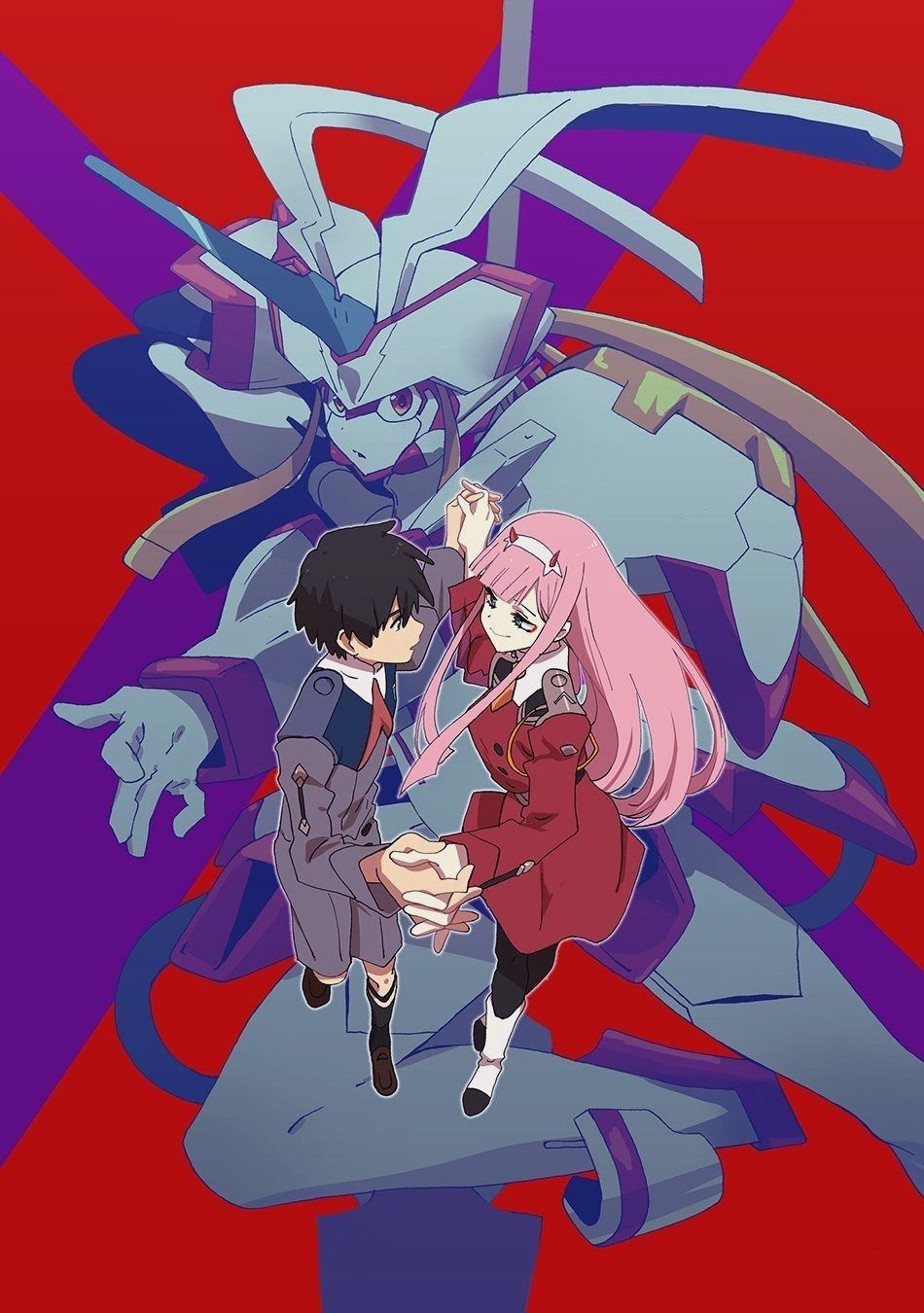 Zero Two Wallpaper Phone Two And Hiro Wallpaper & Background Download