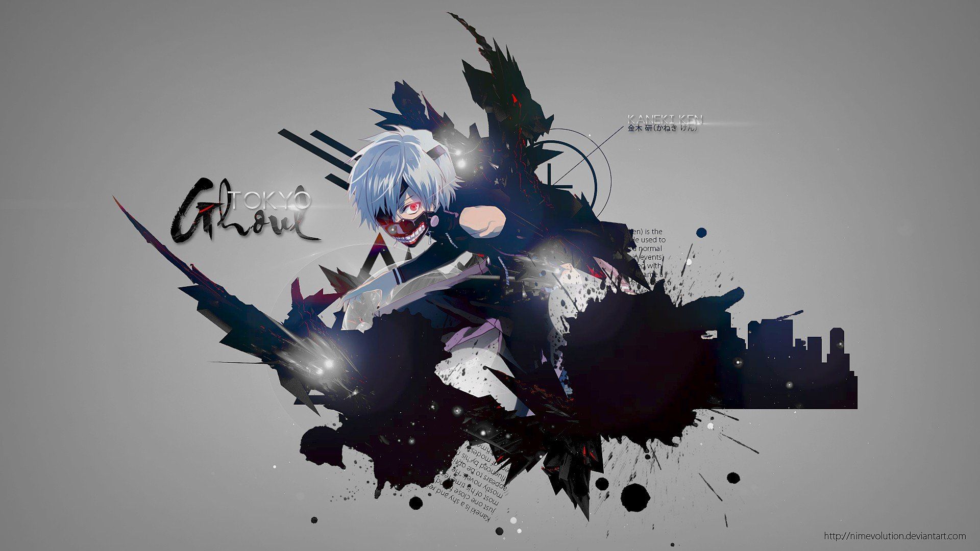 Tokyo Ghoul, Kaneki Ken Wallpaper HD / Desktop and Mobile Background