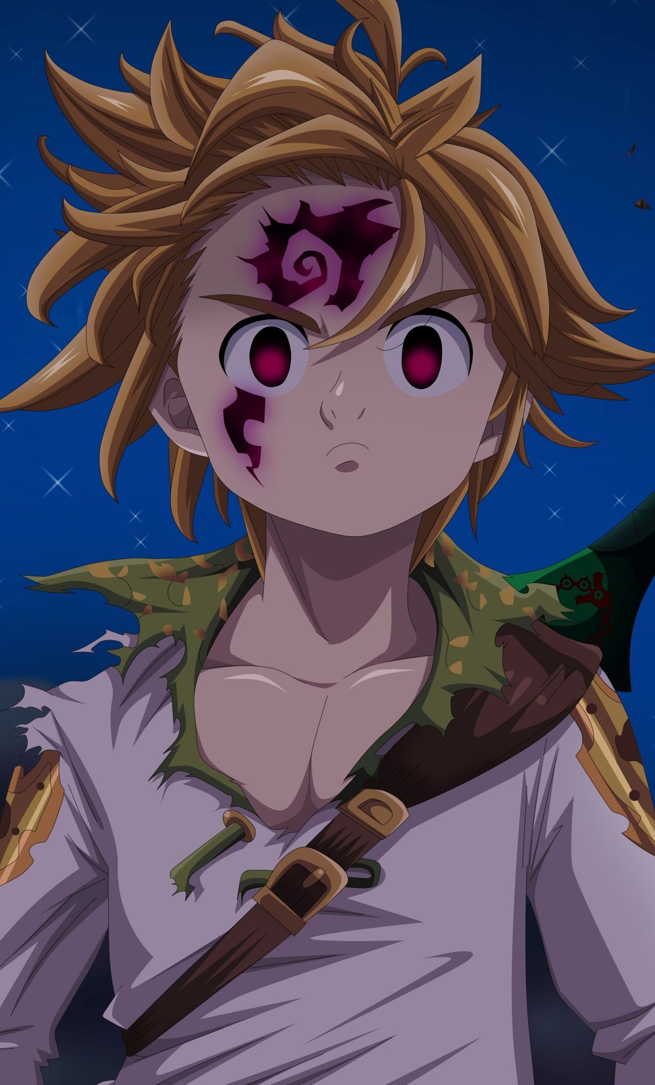 Meliodas From Demon The Seven Deadly Sins iPhone 6 plus Wallpaper, HD Anime 4K Wallpaper, Image, Photo and Background