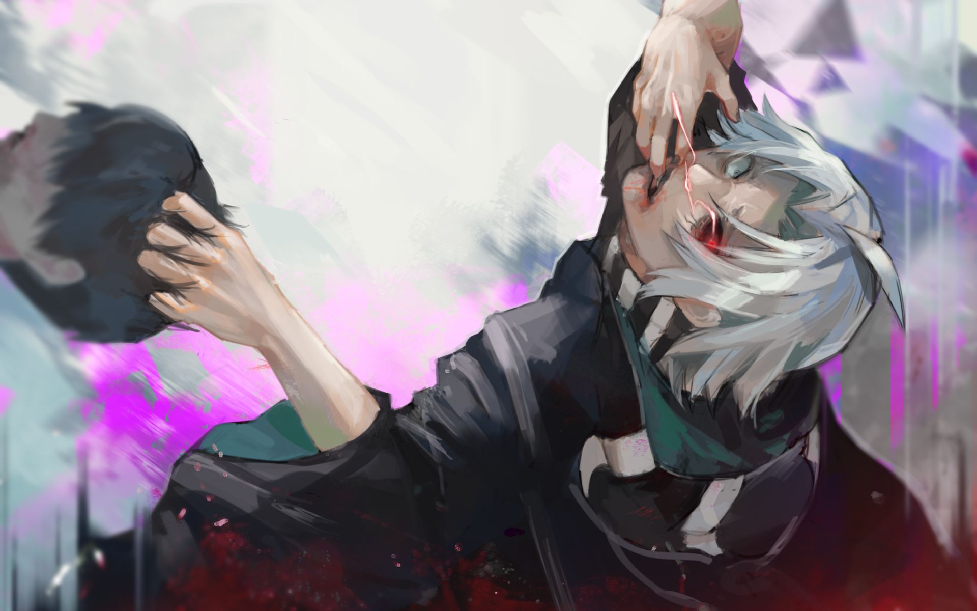 Wallpaper of Ken Kaneki, Seido Takizawa, Tokyo Ghoul background