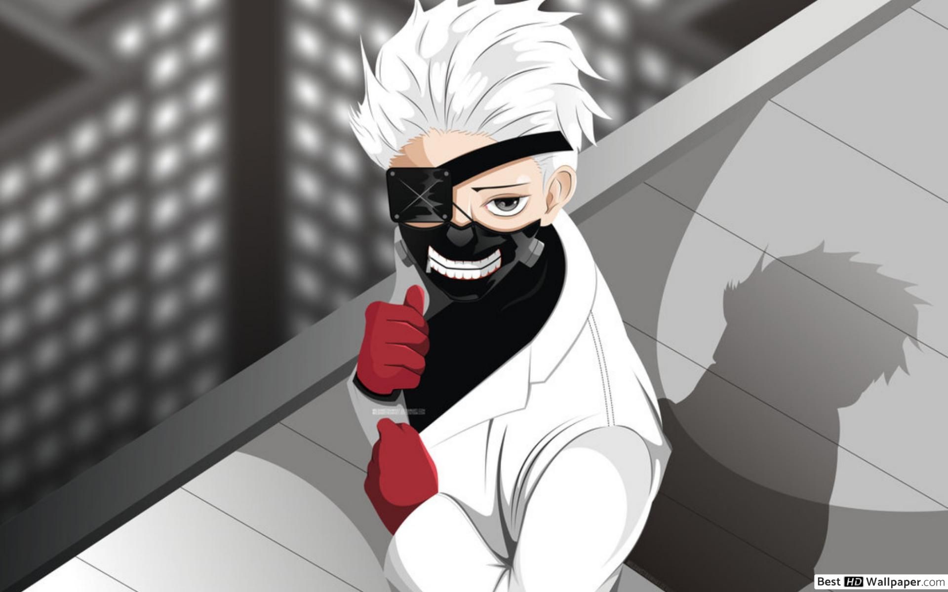 Tokyo Ghoul Re: Kaneki White Suits HD wallpaper download