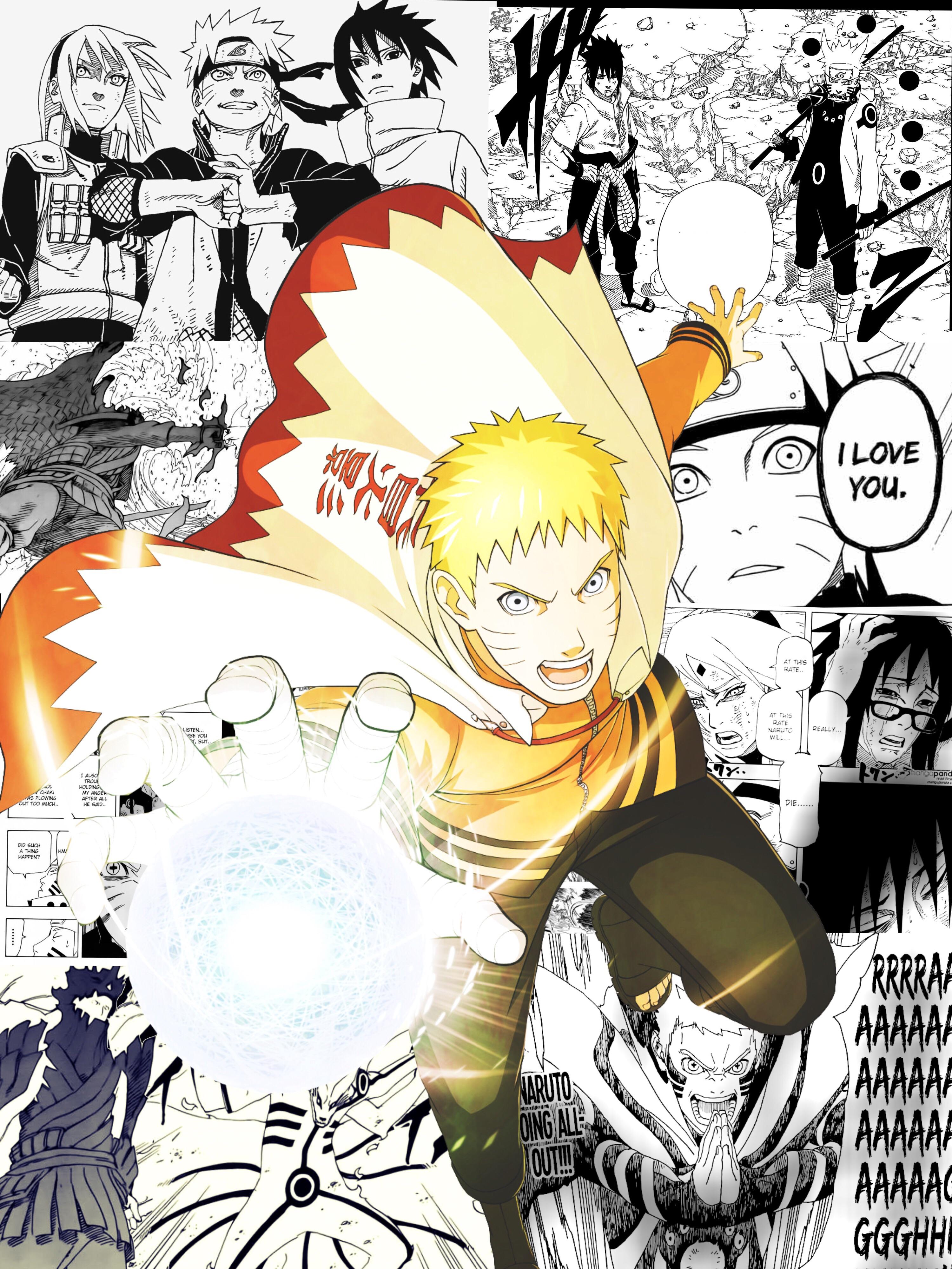 my wallpaper i made for our 7th Hokage
