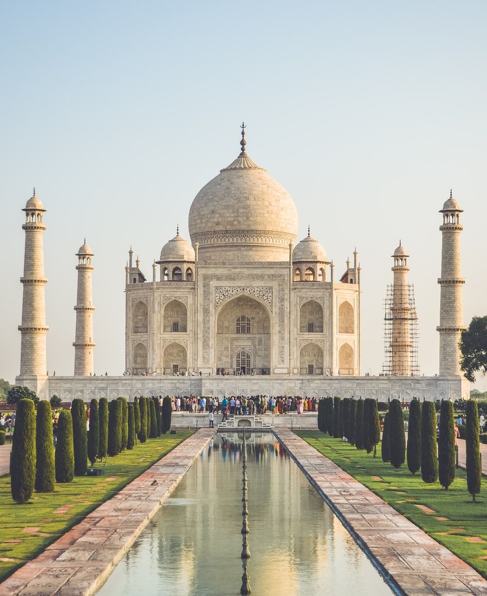 Taj Mahal Agra India Picture [HD]. Download Free Image