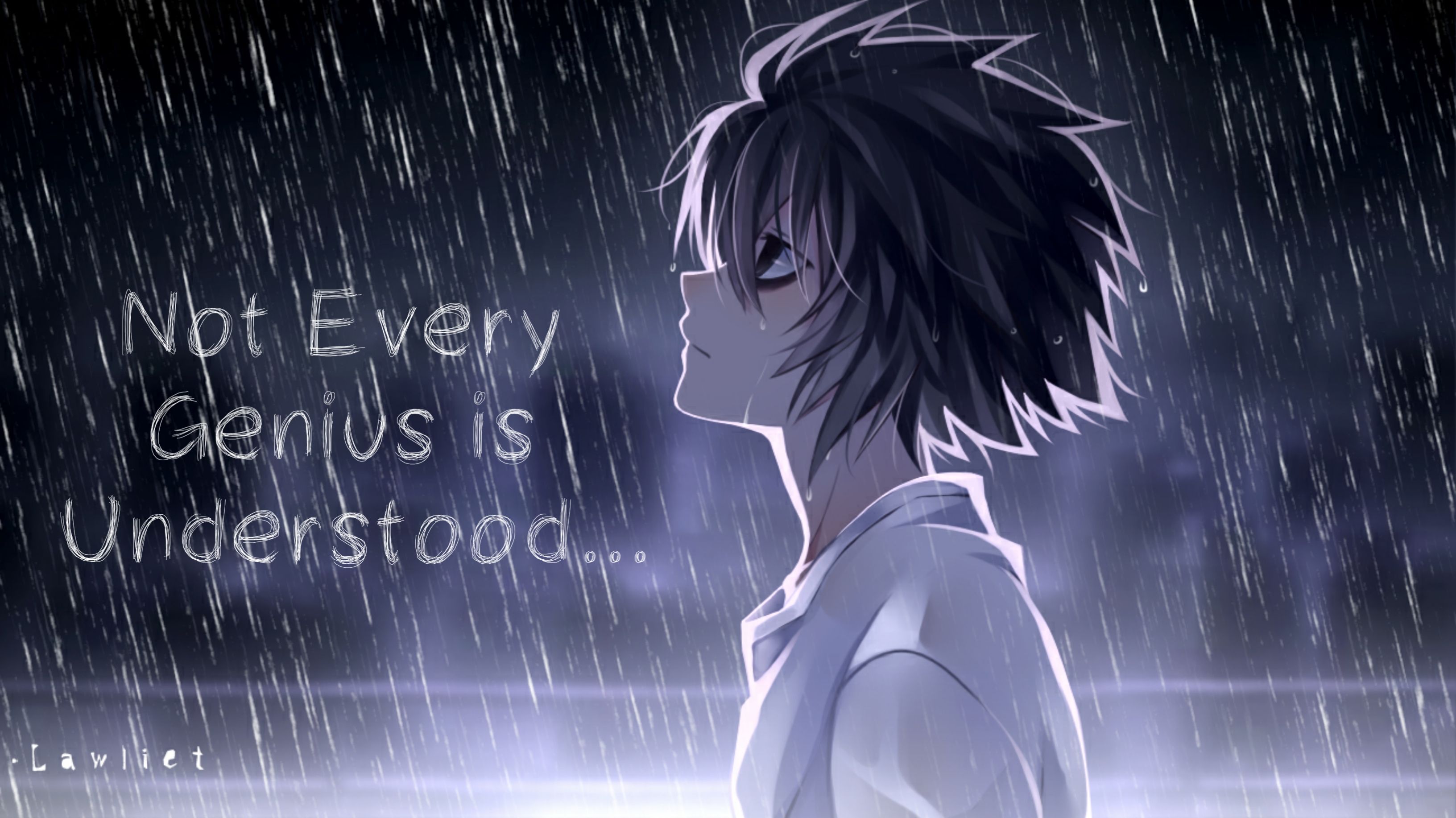 Not Every Genius is Understood. Death note l