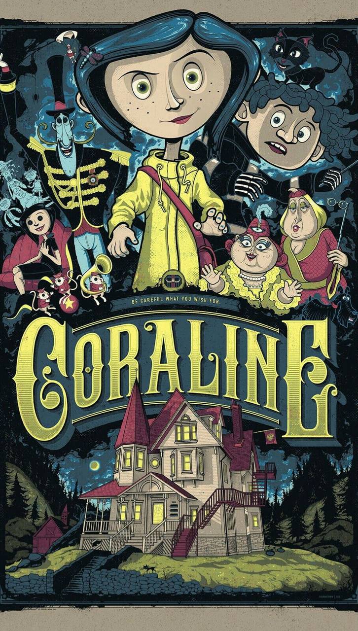 Coraline Night Wallpaper  Download to your mobile from PHONEKY