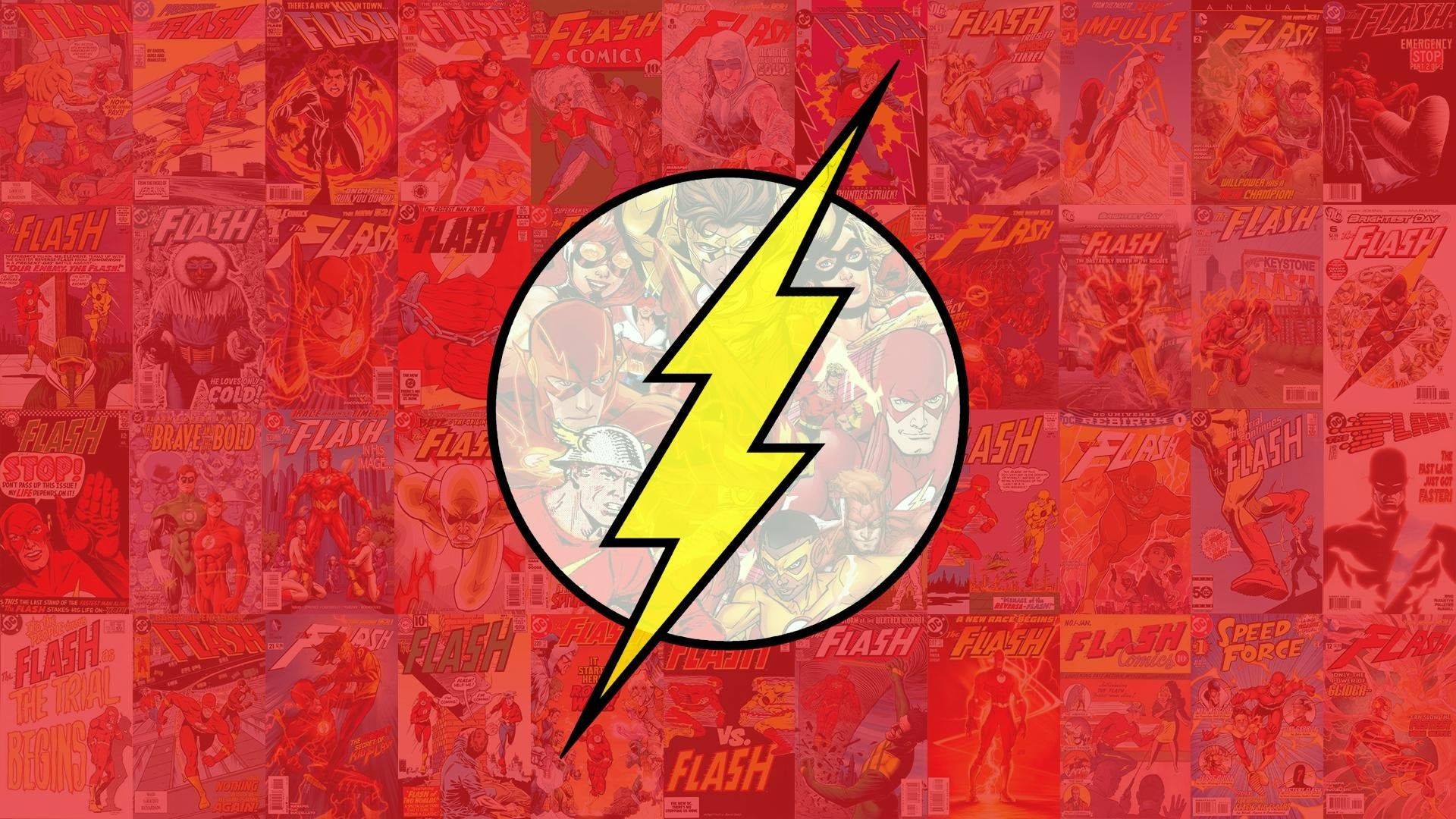 A Flash Family desktop wallpaper I made That also doubled as a