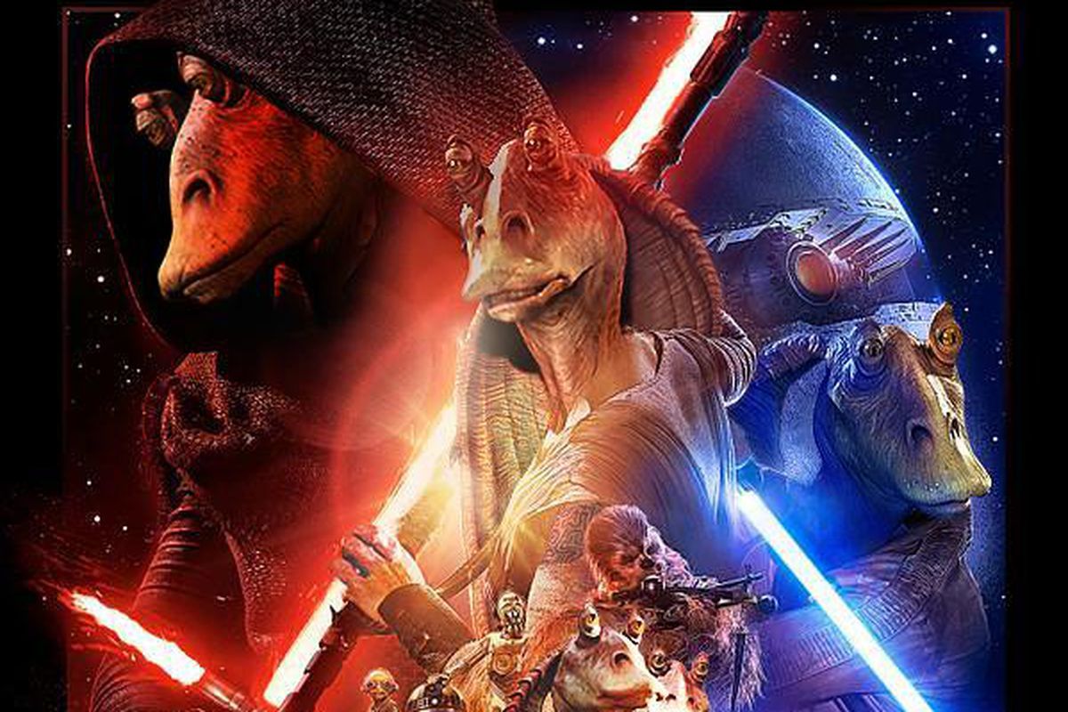 Star wars jar jar binks, binks, jar jar, wars, star, HD wallpaper