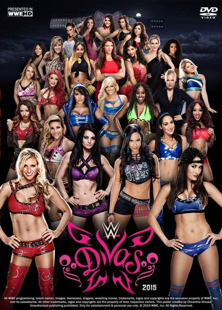 WWE Divas Poster. Pankráció