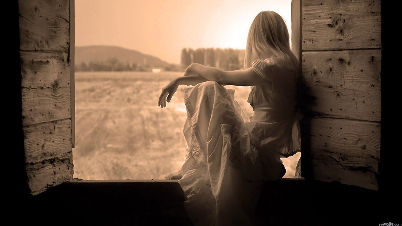 lonely girl wallpapers for facebook cover