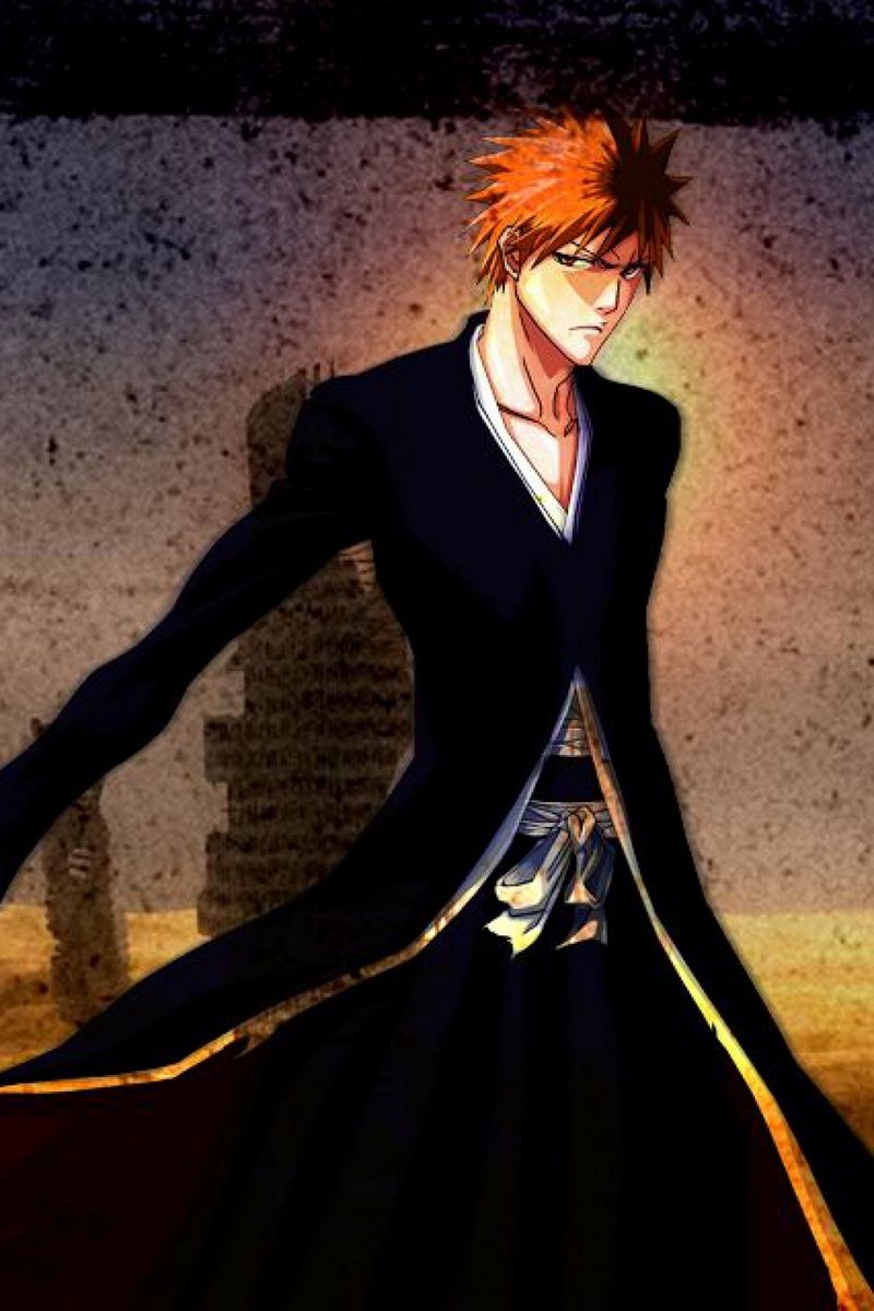 Download Wallpaper 800x1200 Bleach, Ichigo, Bankai Iphone 4s 4