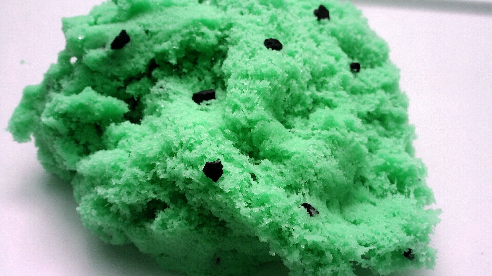 Free Shipping Mint Chocolate Chip Ice cream Slime Sizzly