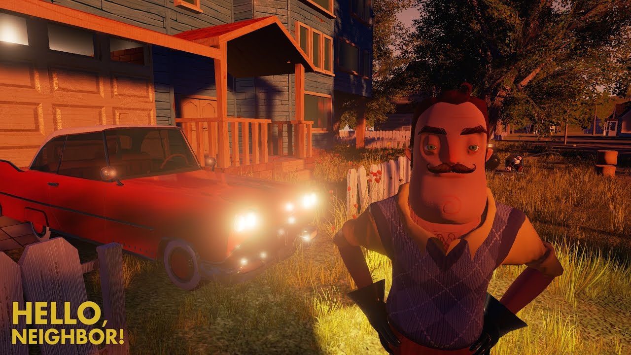 Hello Neighbor Pre Alpha Gameplay