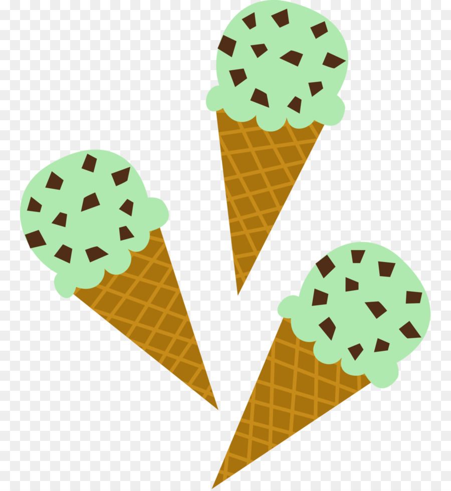 Mint Chocolate Chip Ice Cream Clipart