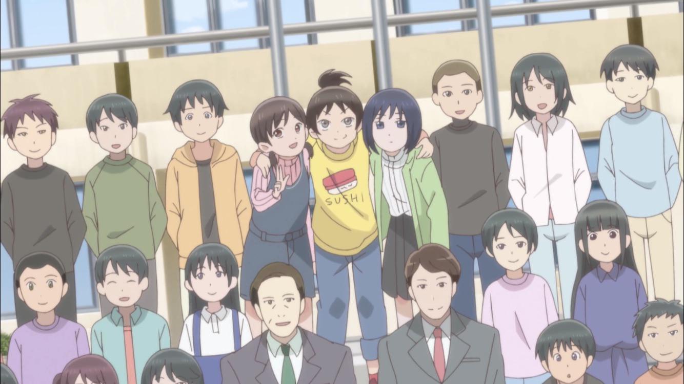 Joshikousei no Mudazukai Which of these kids are very close