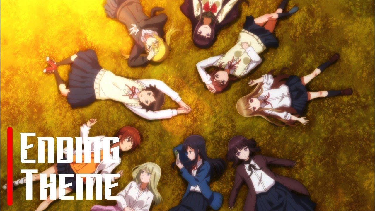 Joshikousei no Mudazukai 01 / ED Full 『Seishun no Reverb