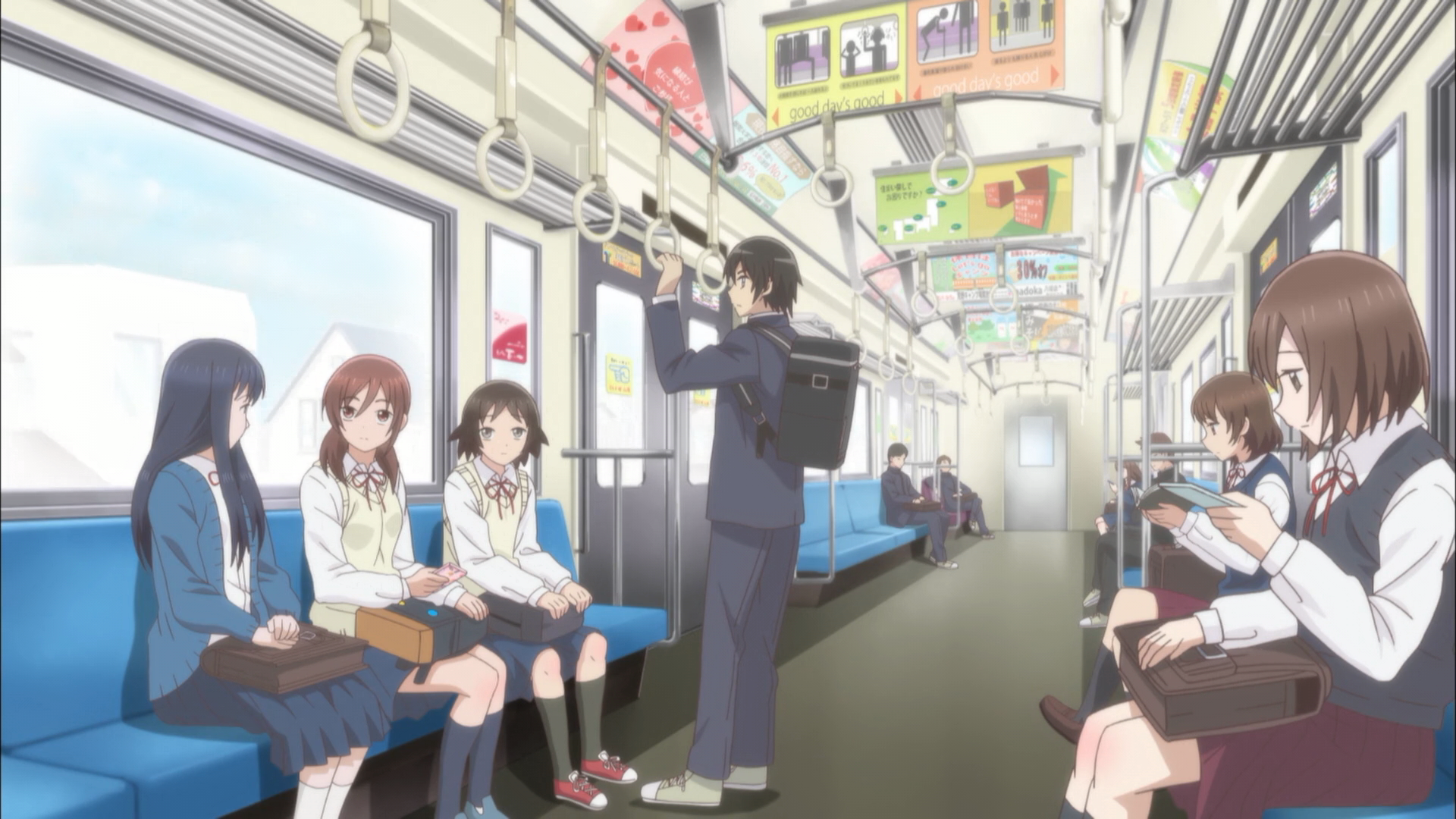 Joshikousei no Mudazukai episode 10, 11 references, parodies