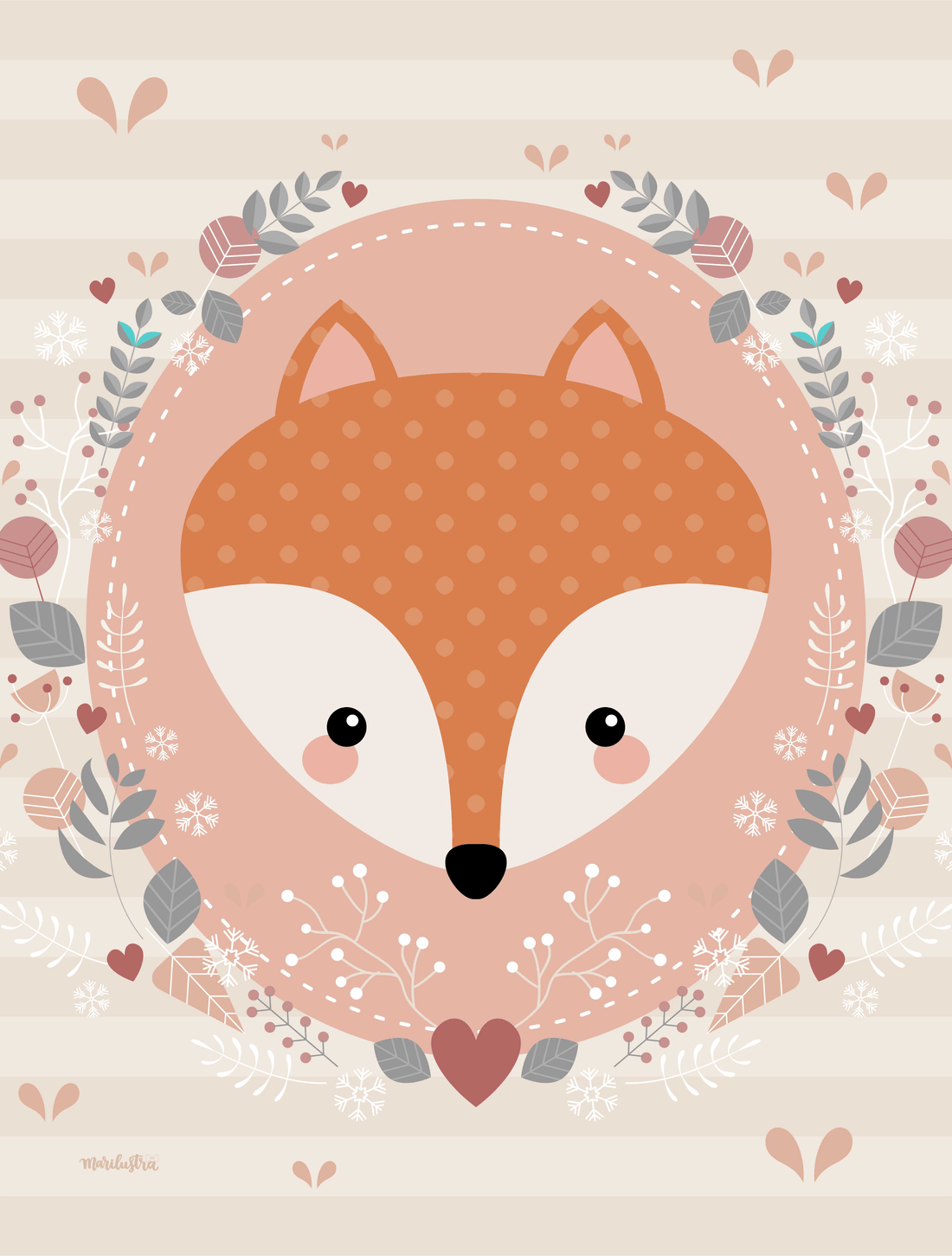 Kawaii Fox Wallpaper Free Kawaii Fox Background